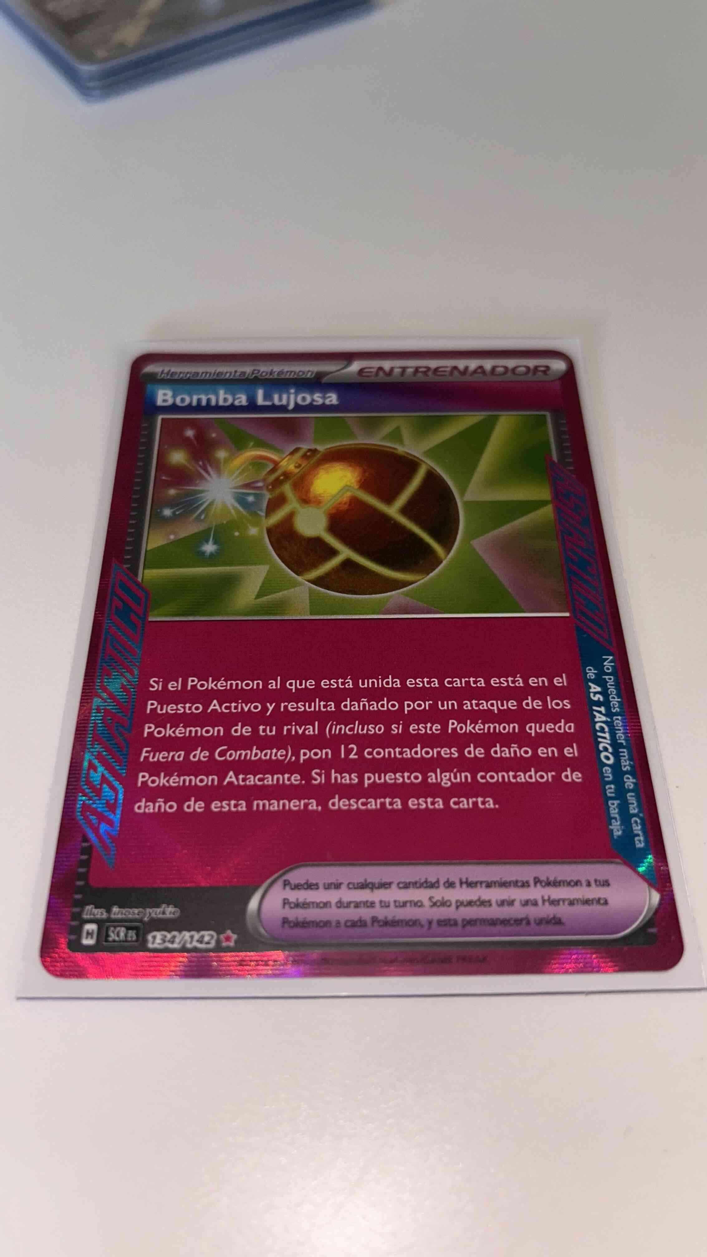 Carta Pokémon Bomba Lujosa
