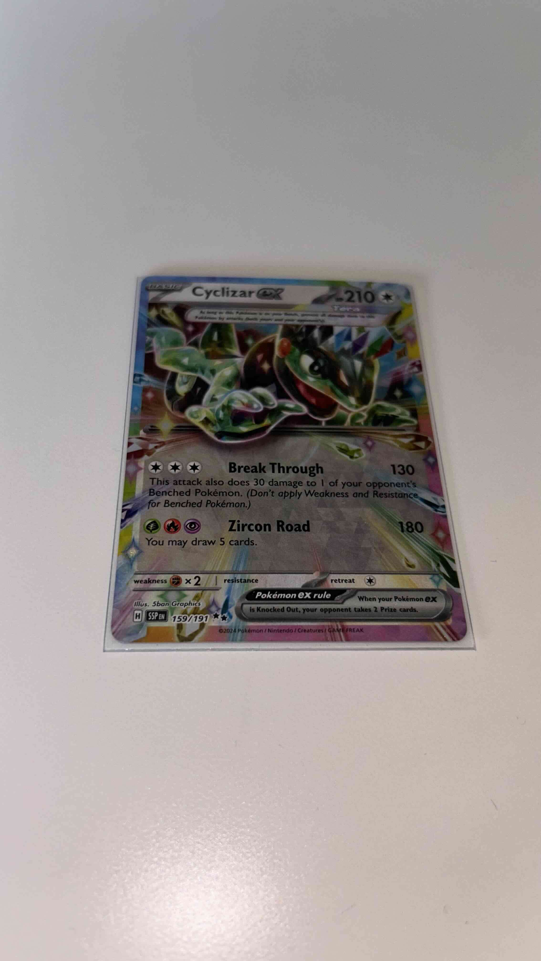 Carta Cyclizar ex holográfica