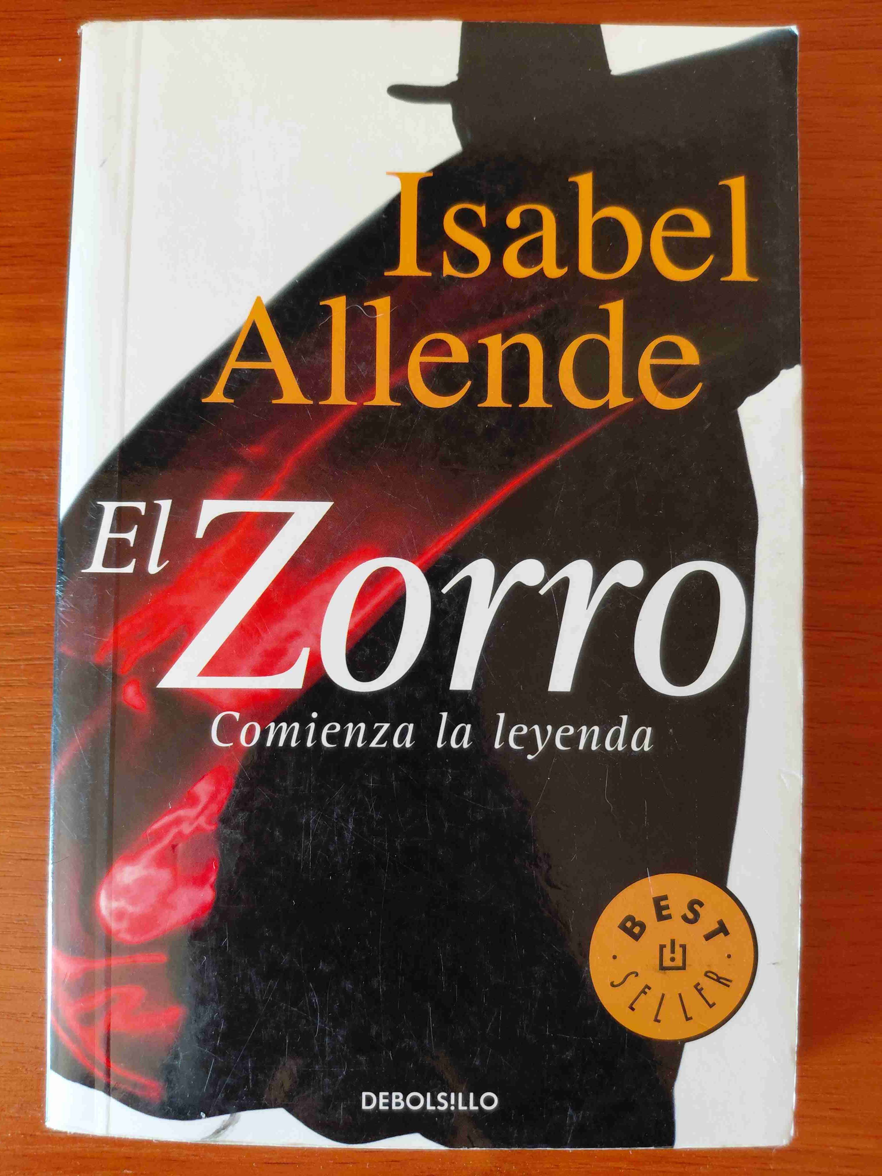 Libro El Zorro de Isabel Allende
