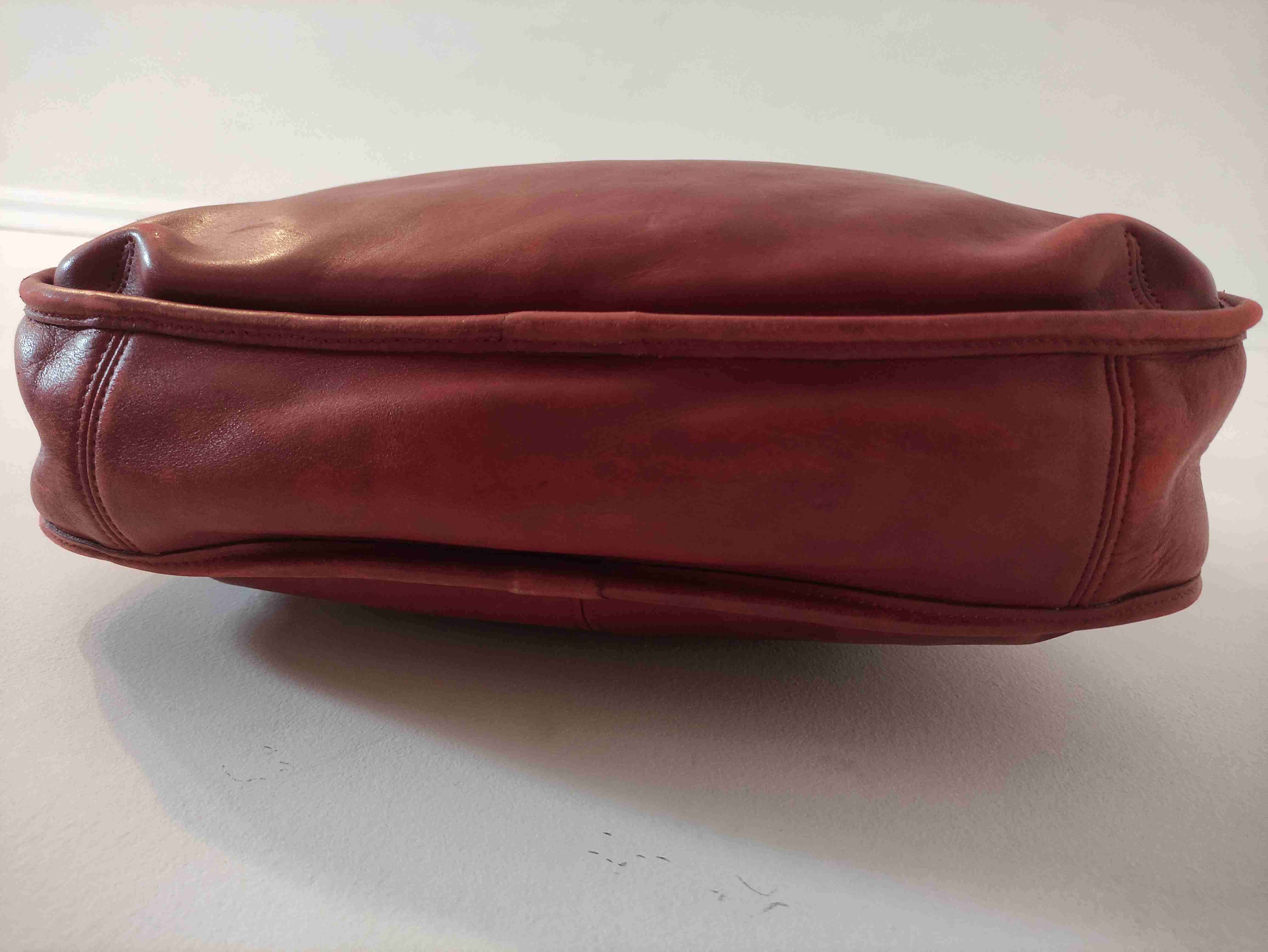 Cartera Coach de cuero roja - miniatura 2