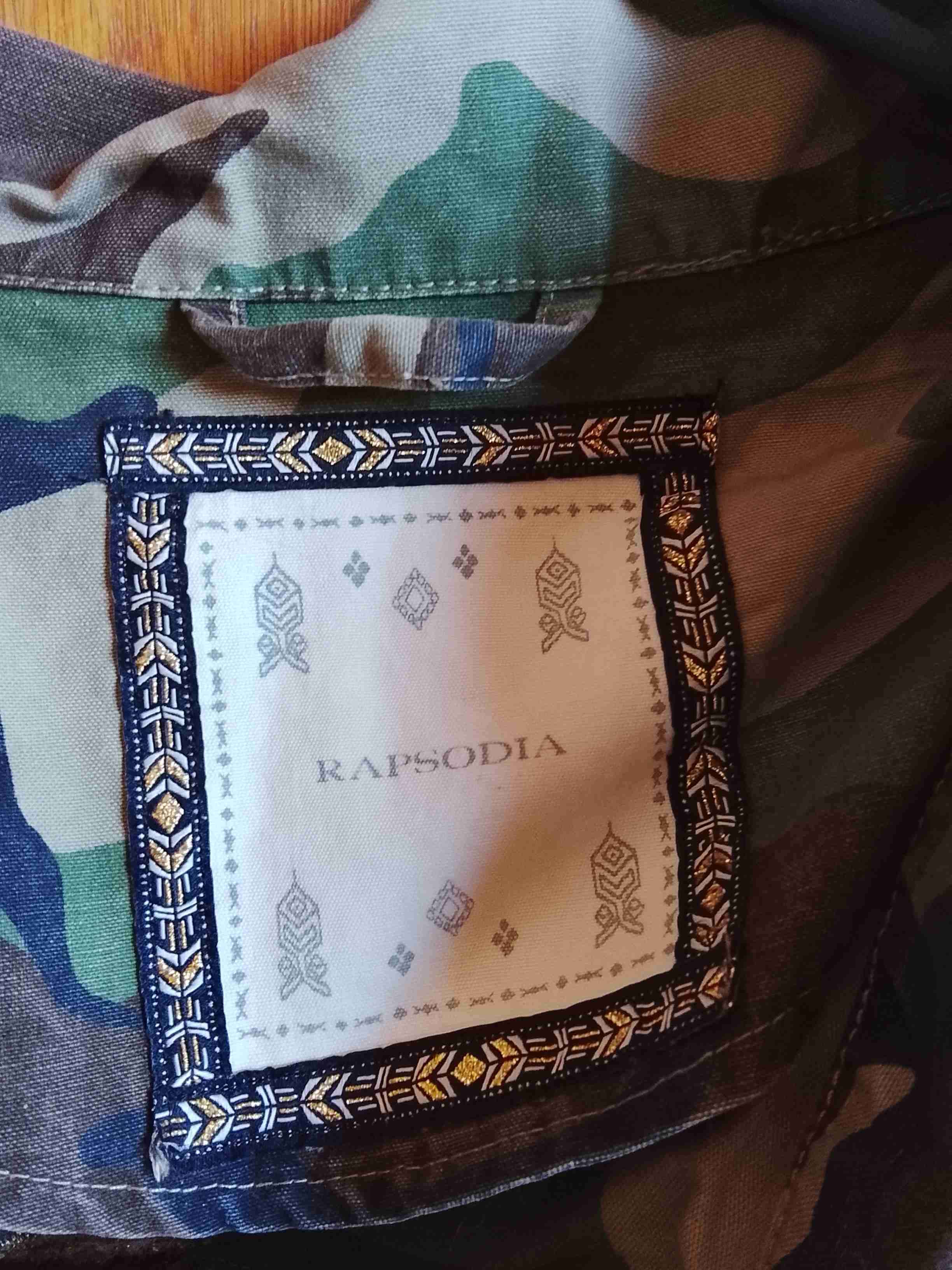 Chaqueta Rapsodia camuflada bordada - miniatura 2