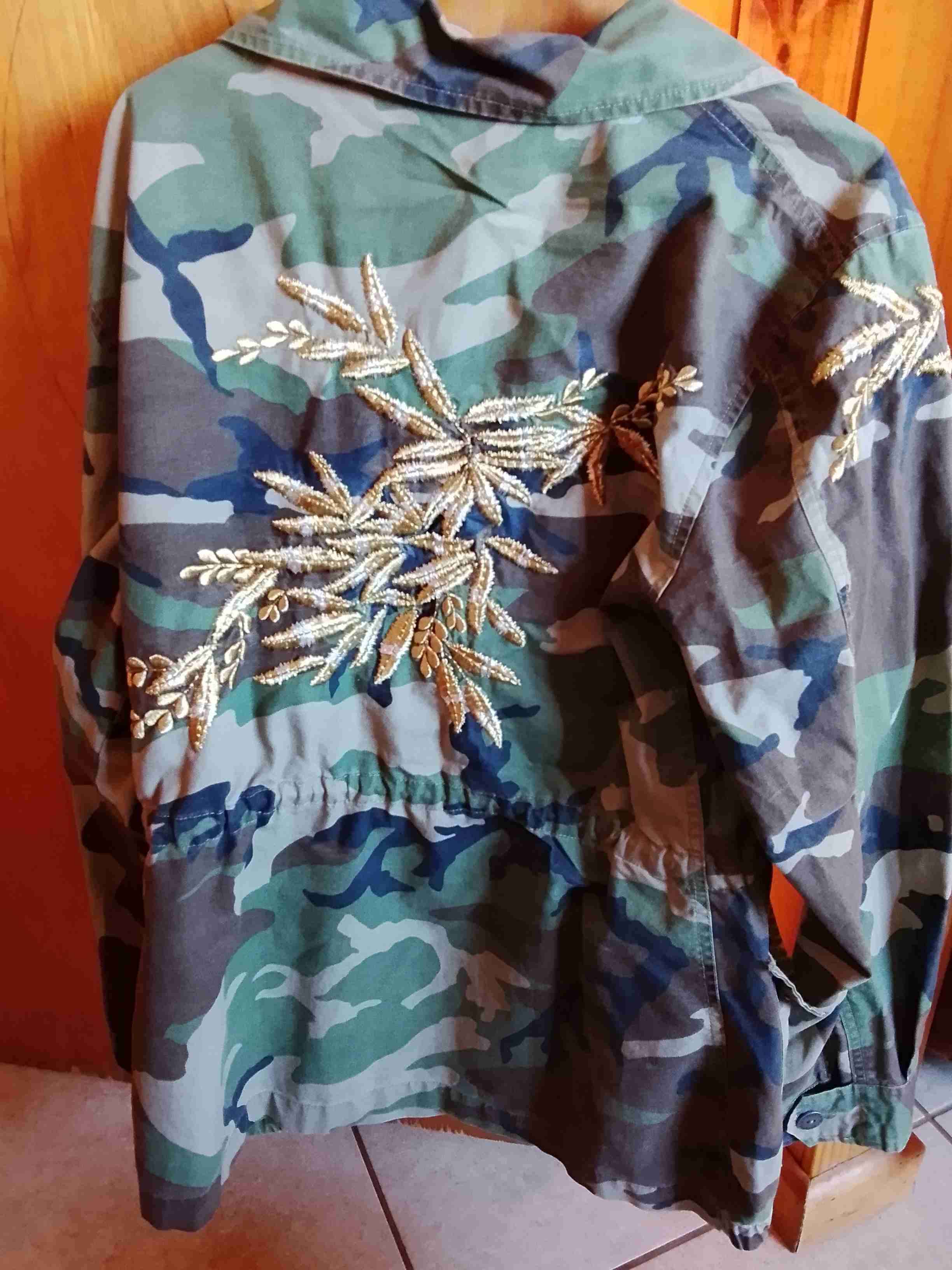 Chaqueta Rapsodia camuflada bordada - miniatura 3
