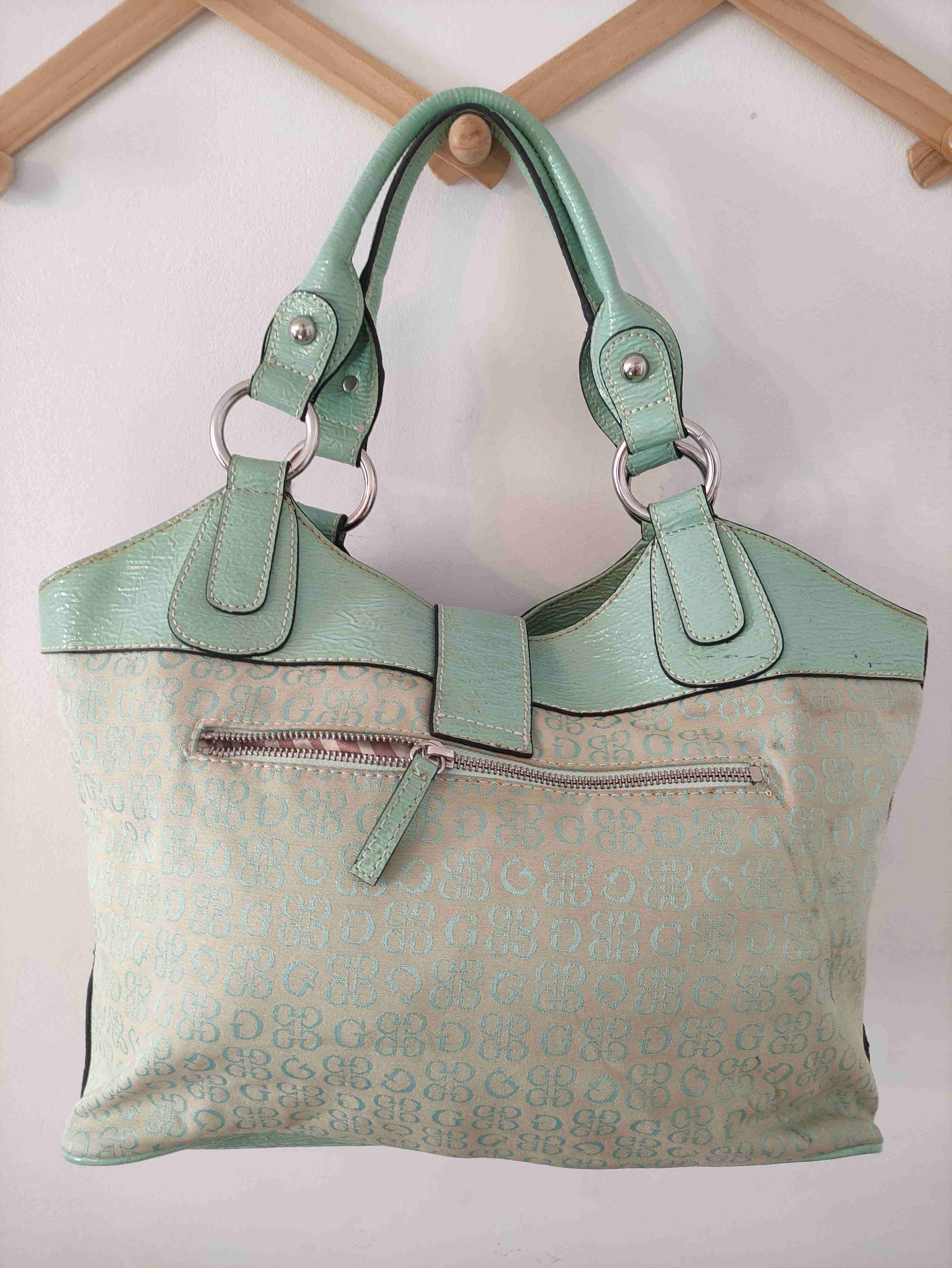 Cartera Guess verde menta - miniatura 3