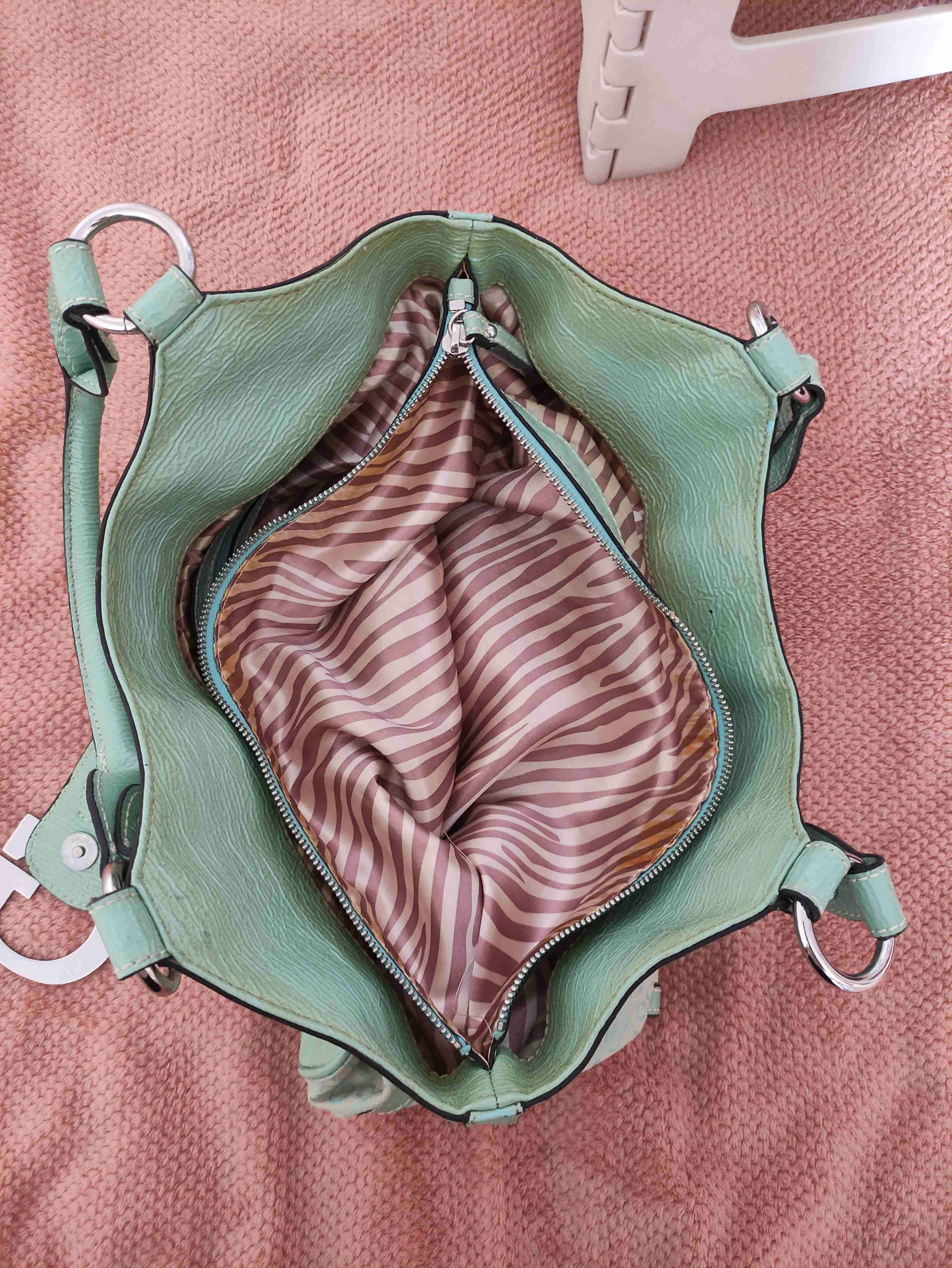 Cartera Guess verde menta - miniatura 5