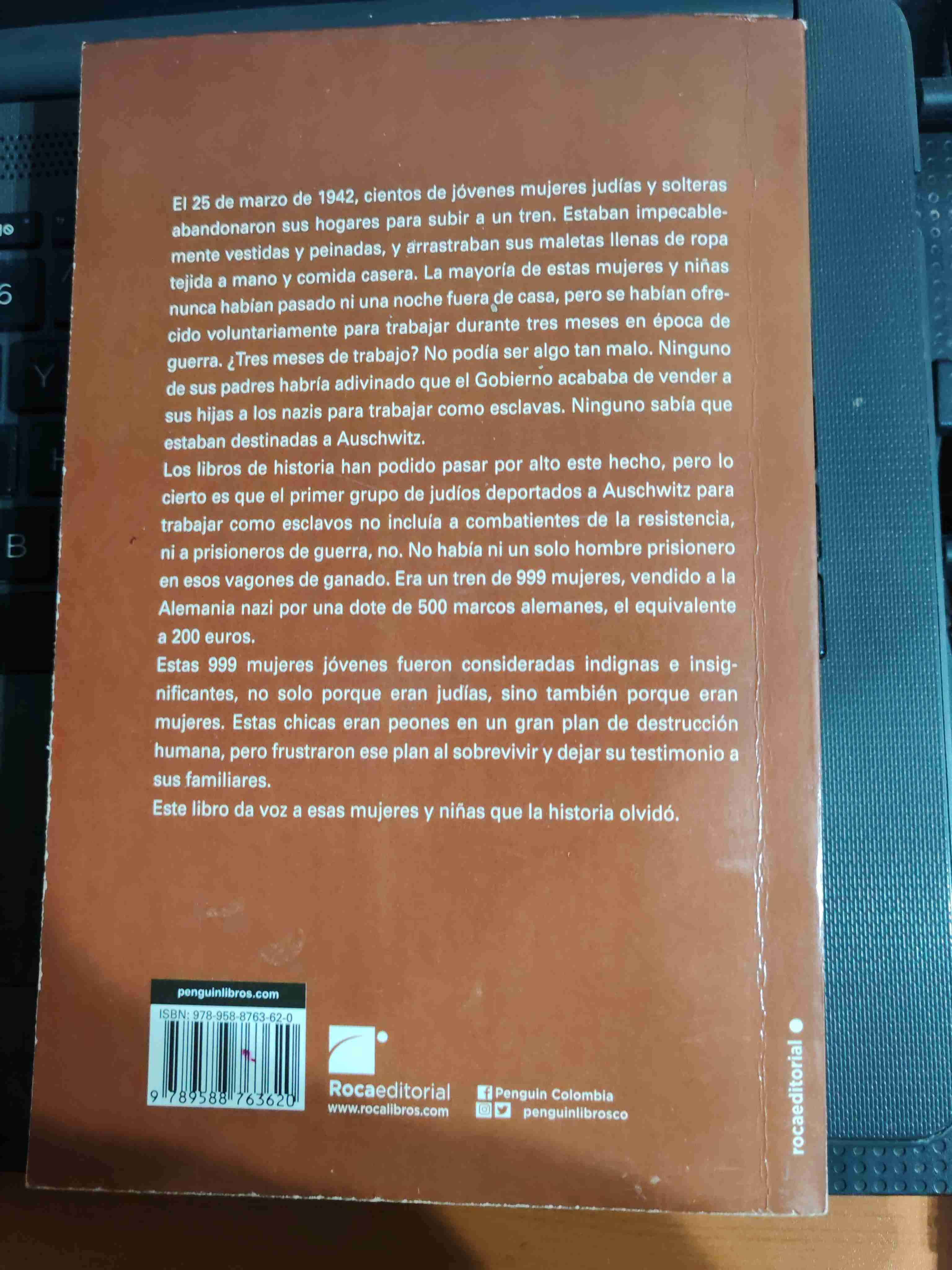 Libro Las 999 Mujeres de Auschwitz - miniatura 2