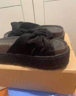 Sandalias con plataforma negras - miniatura 2