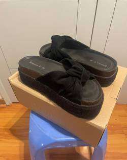 Sandalias con plataforma negras - miniatura 5