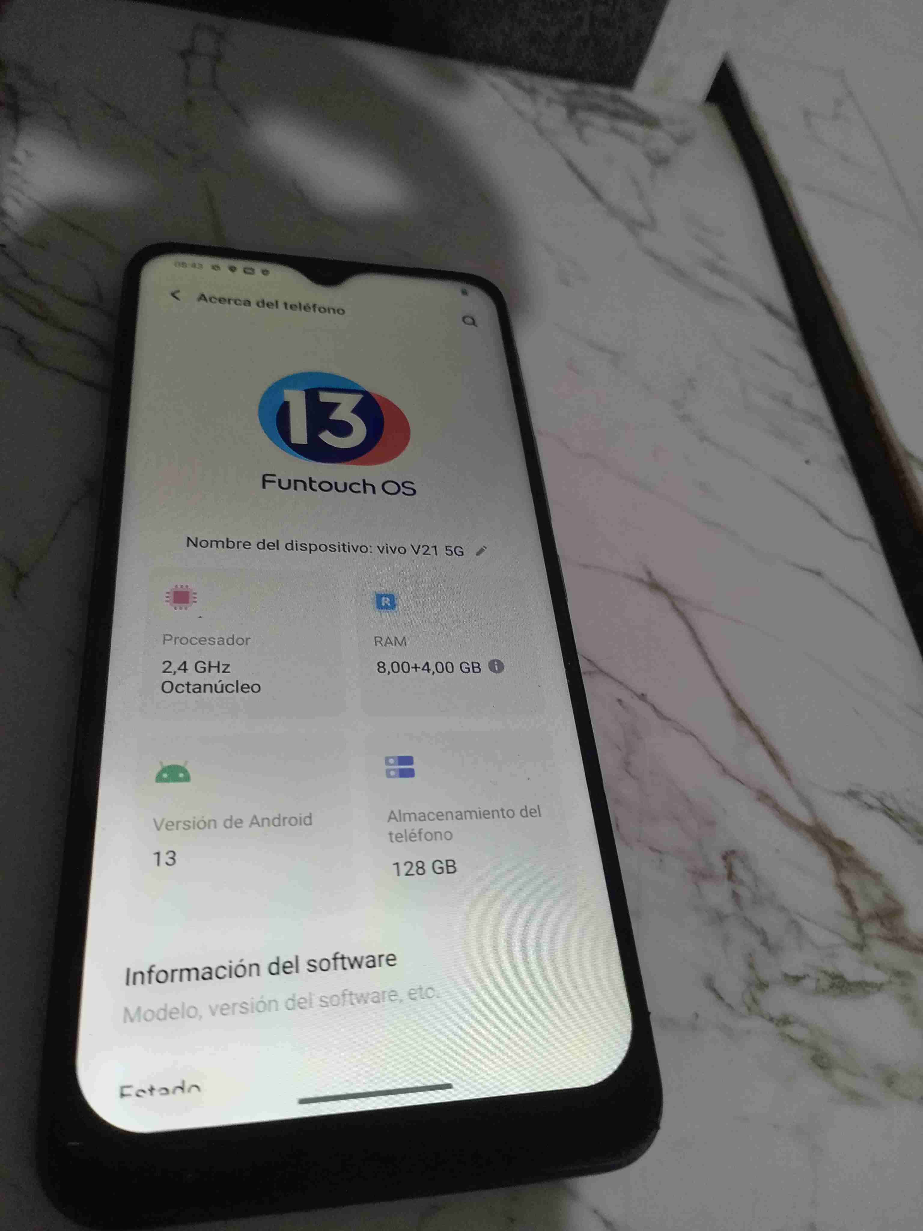 Teléfono Vivo V21 5G - miniatura 1