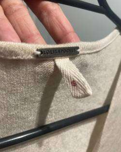 Polera cruzada Beige mujer Lolita Pocket - miniatura 3