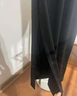 Vestido largo negro - miniatura 4