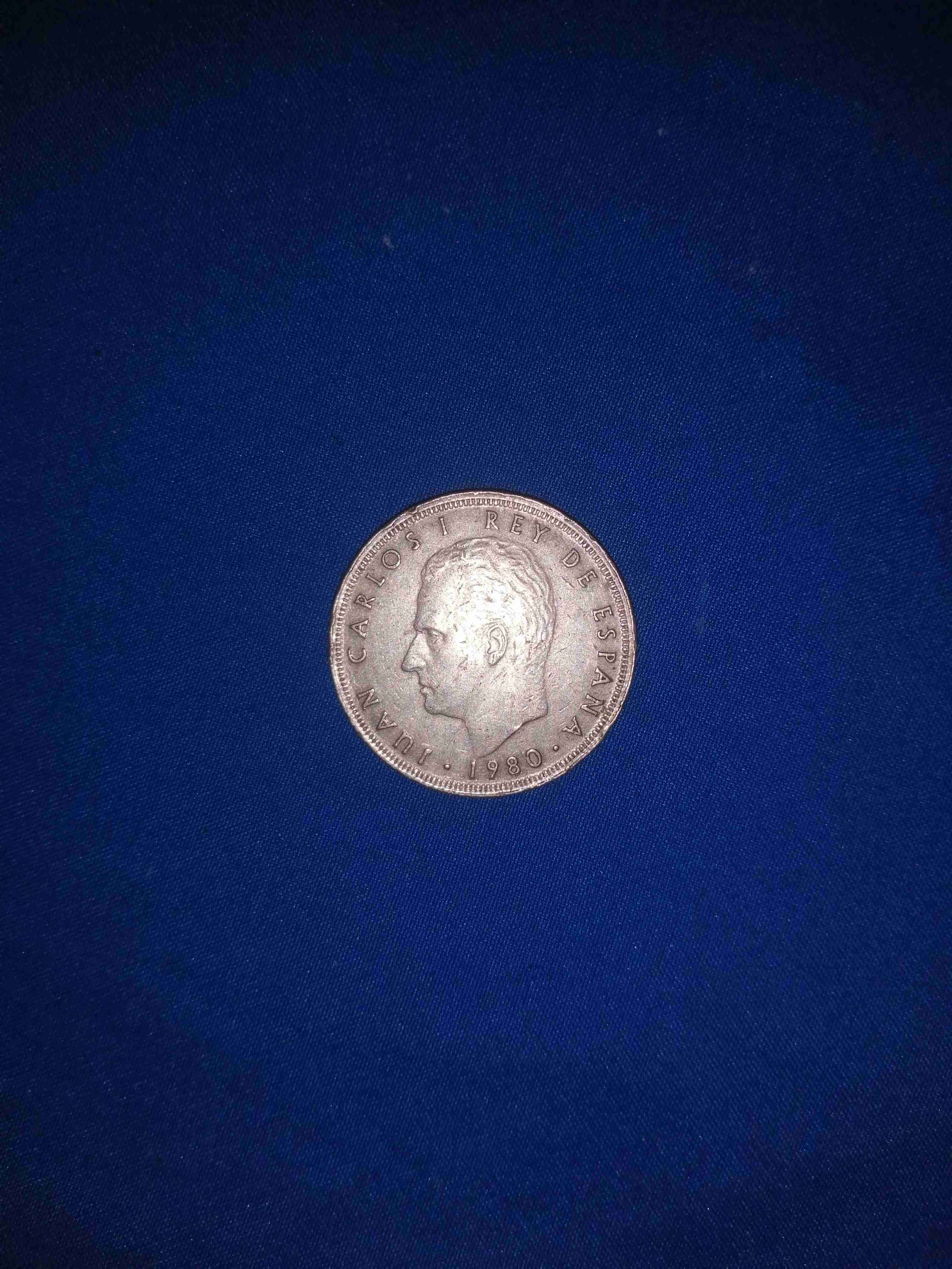 Moneda España 82. Moneda 1 cone de 1984 - miniatura 3