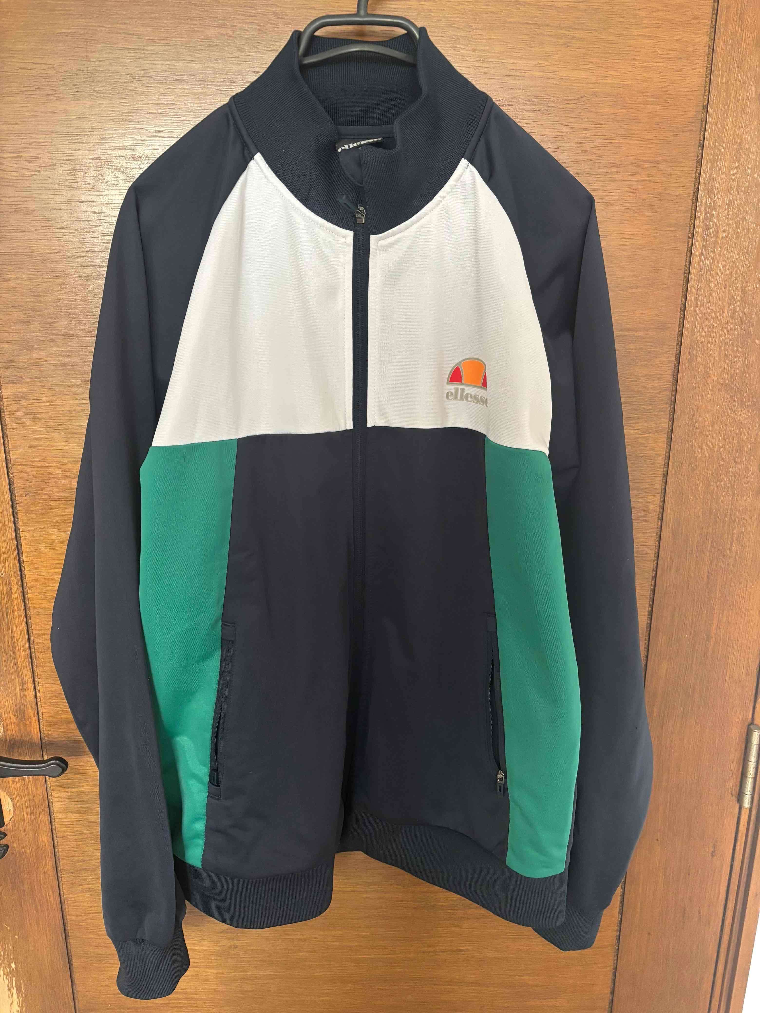 Chaqueta Ellesse azul y verde - miniatura 1