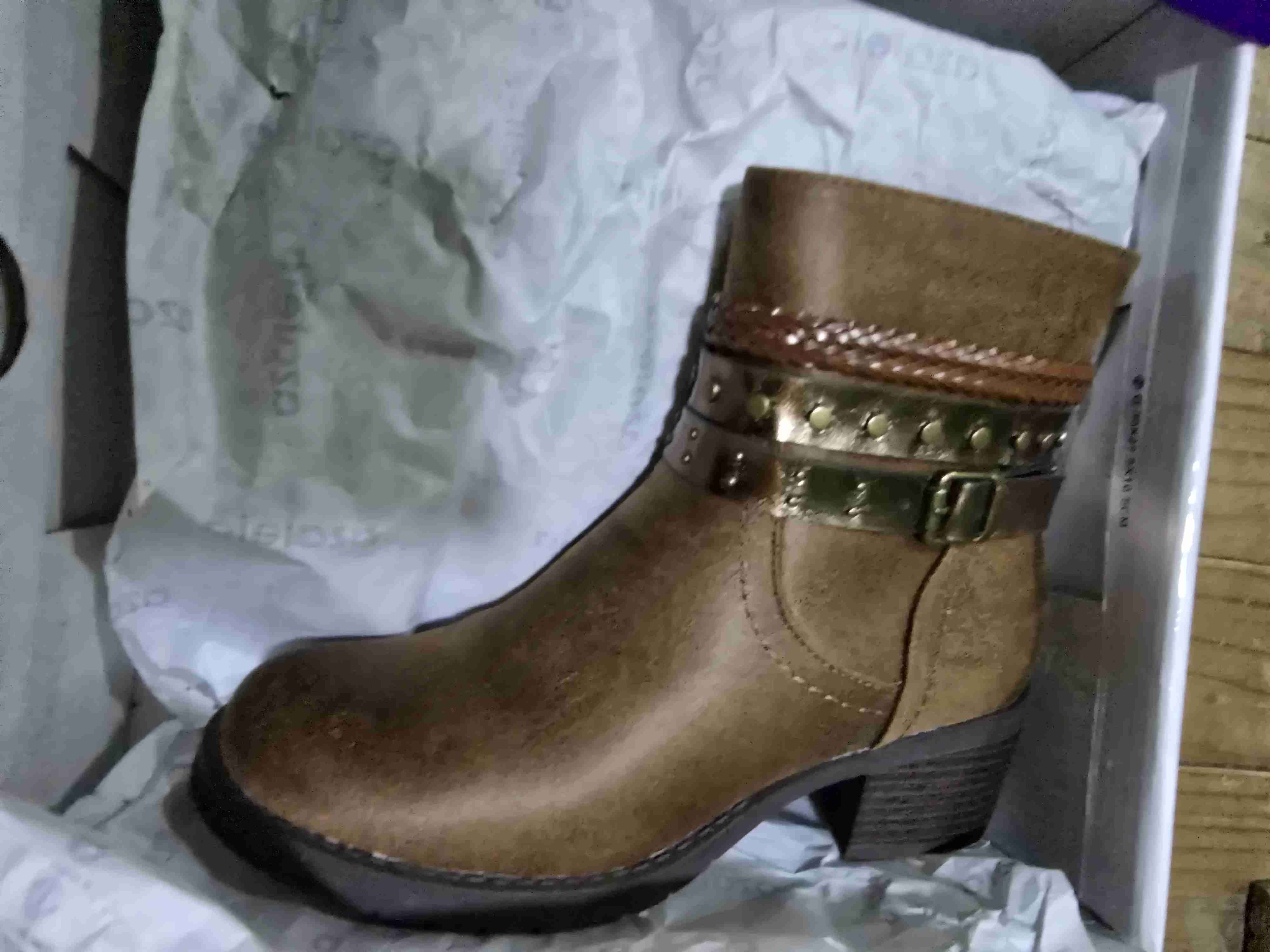 Botas marrones con hebilla - miniatura 3