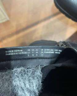 Botines negros 100% cuero marca Clarck - miniatura 3