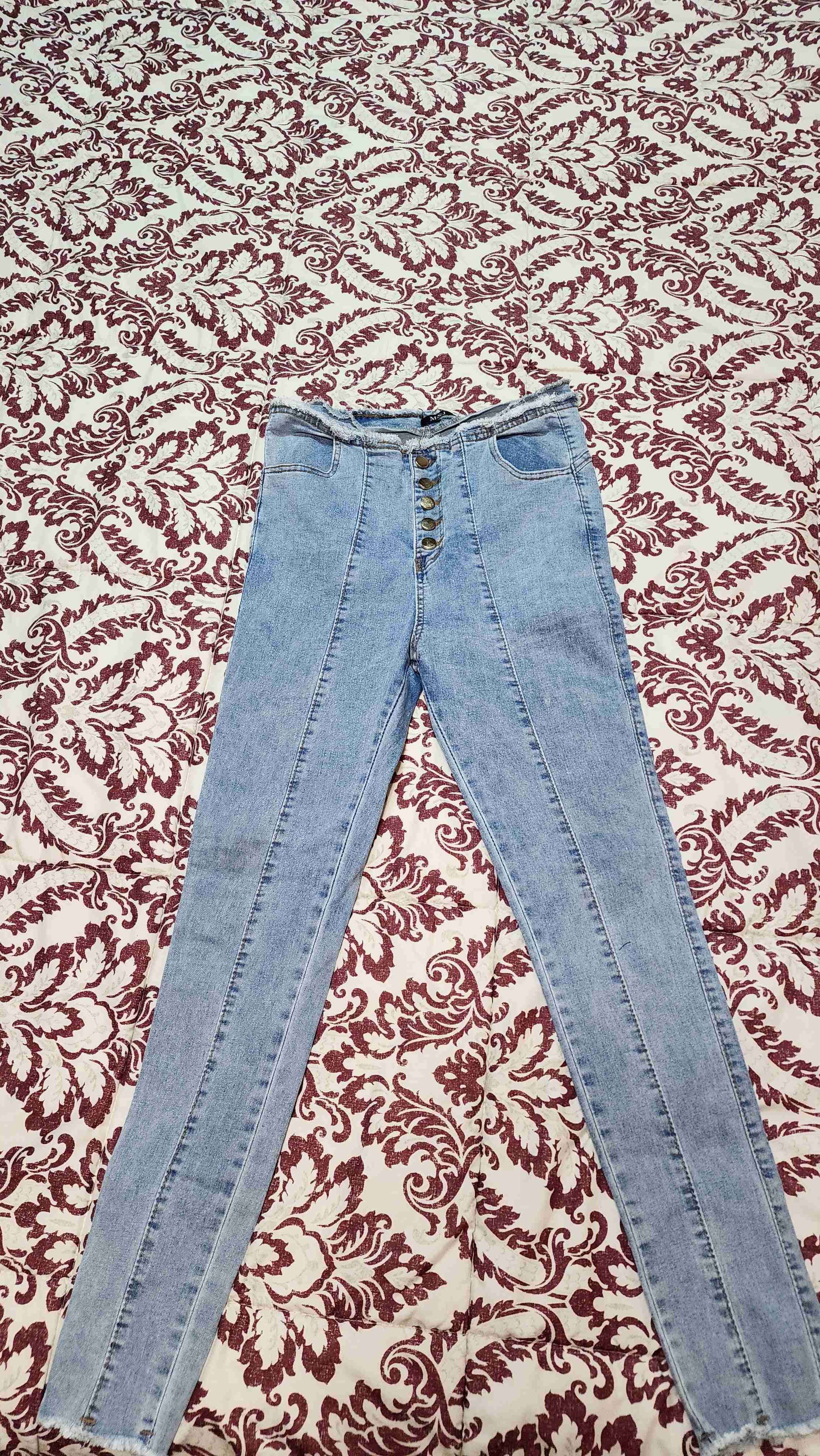 Jeans azul claro estilo casual - miniatura 1