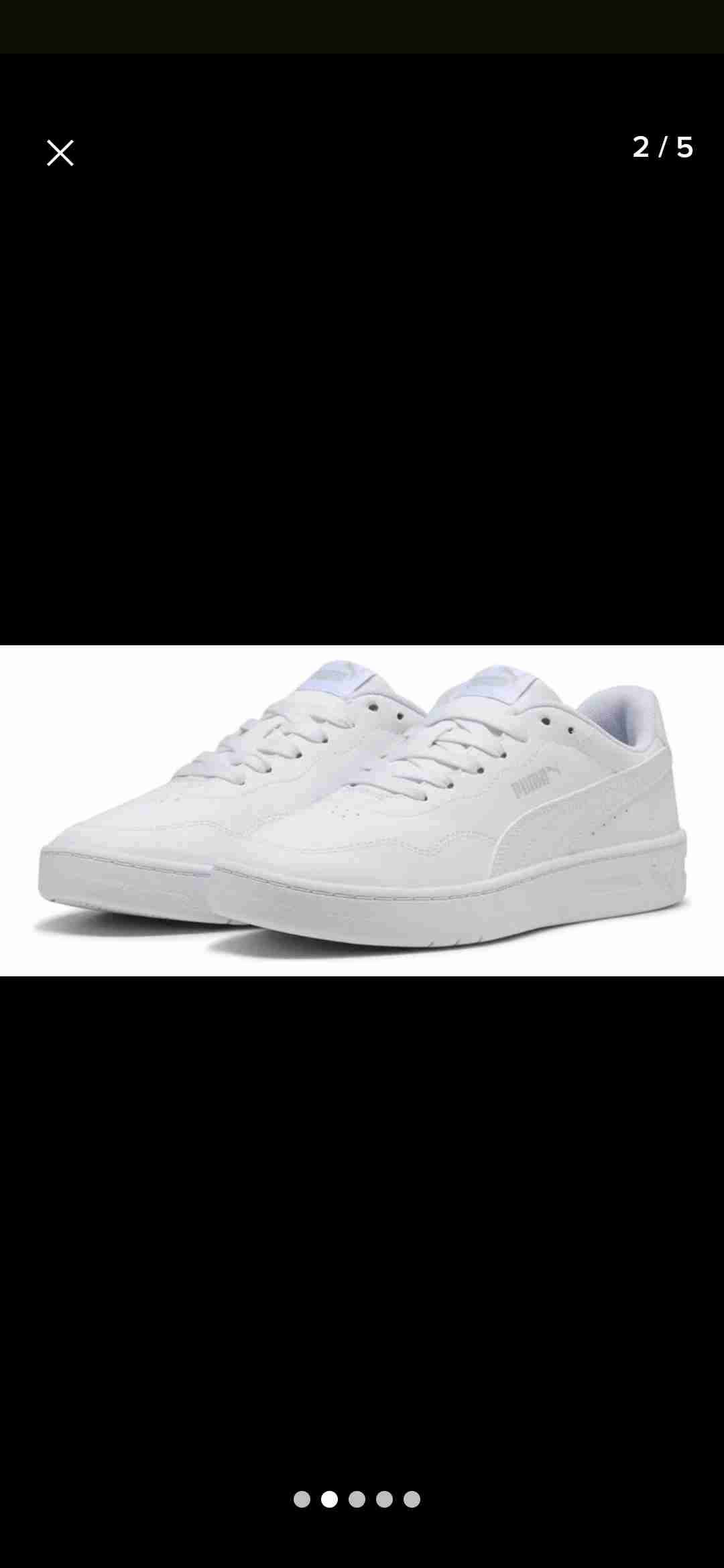 Zapatillas blancas Puma - miniatura 1