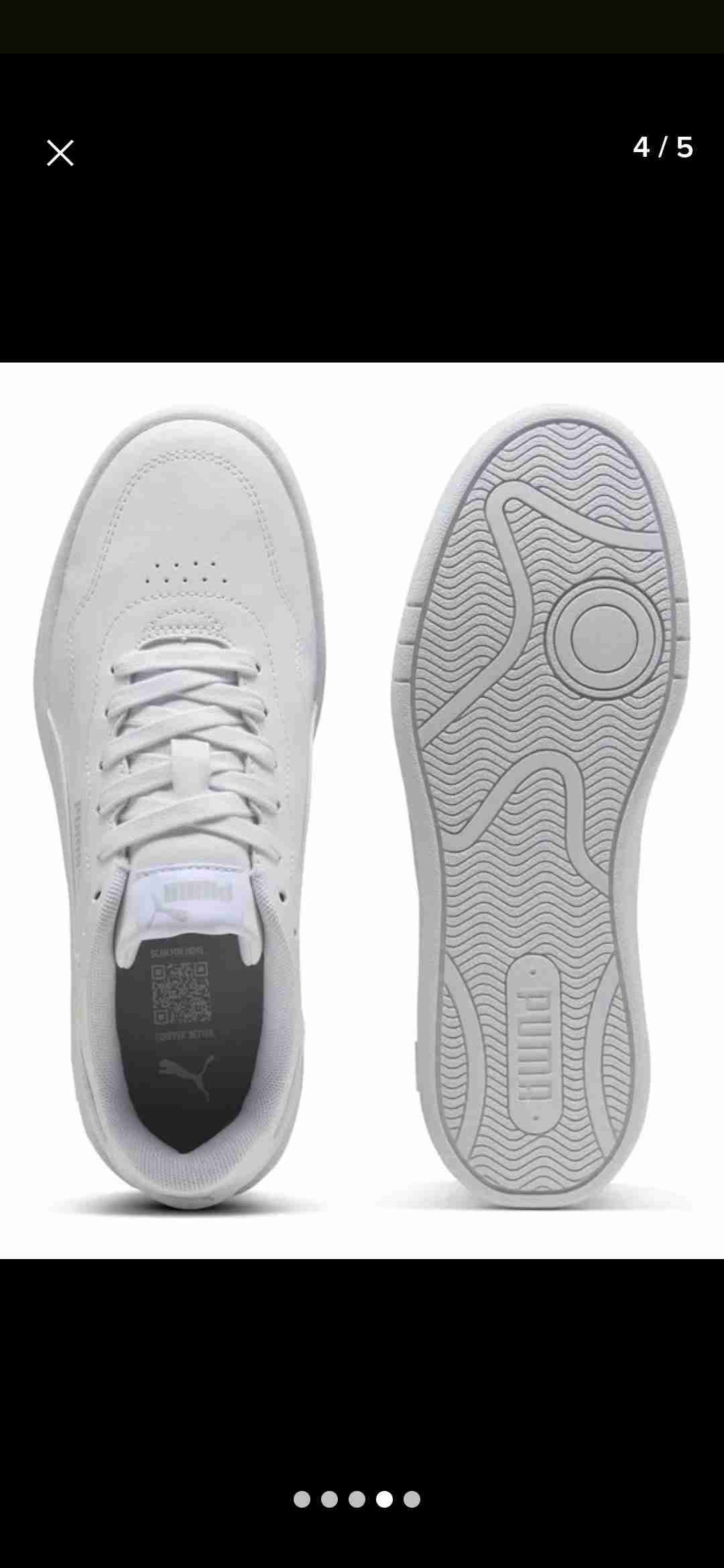 Zapatillas blancas Puma - miniatura 2