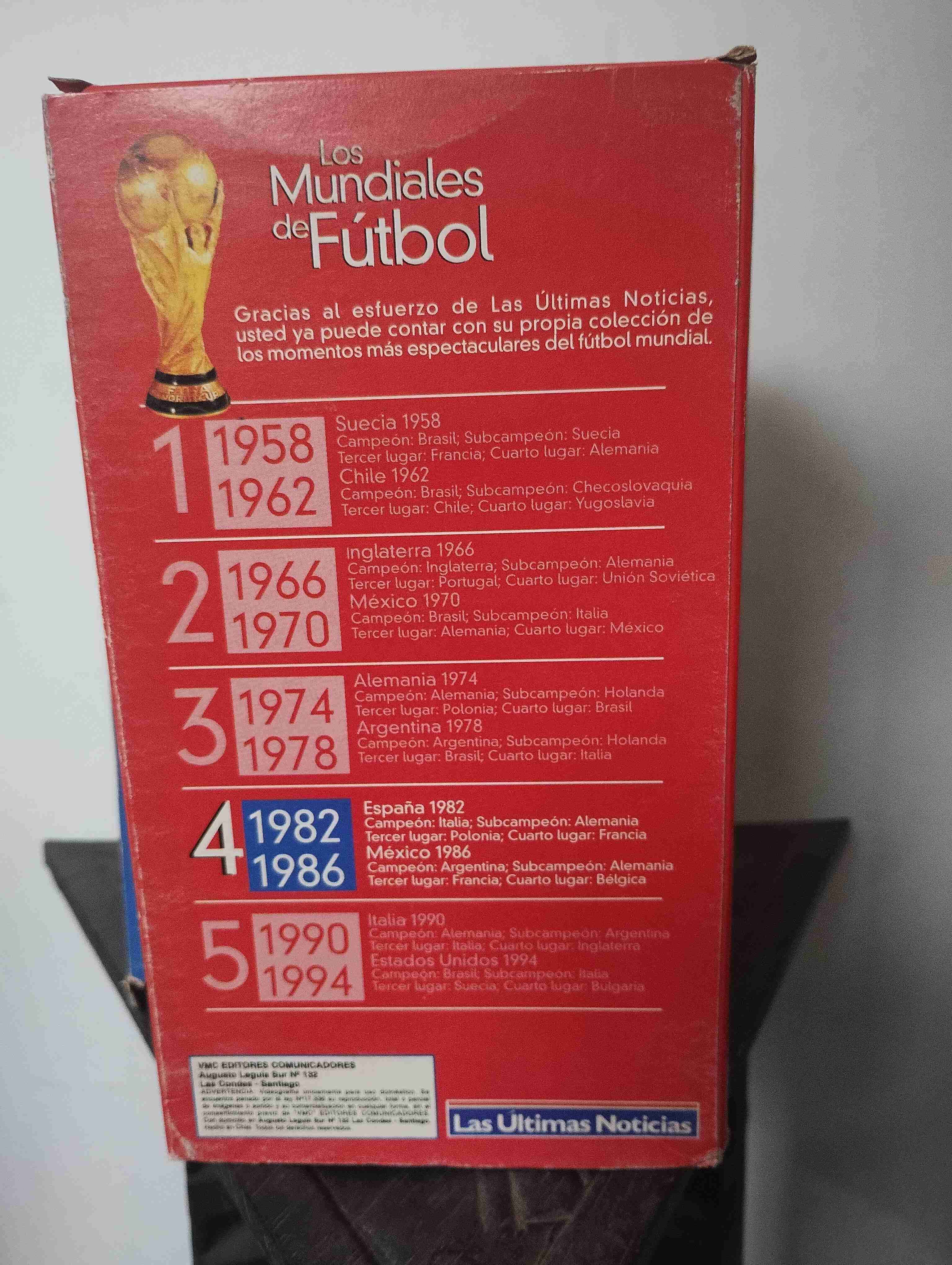 Colección VHS Mundiales de Fútbol - miniatura 5