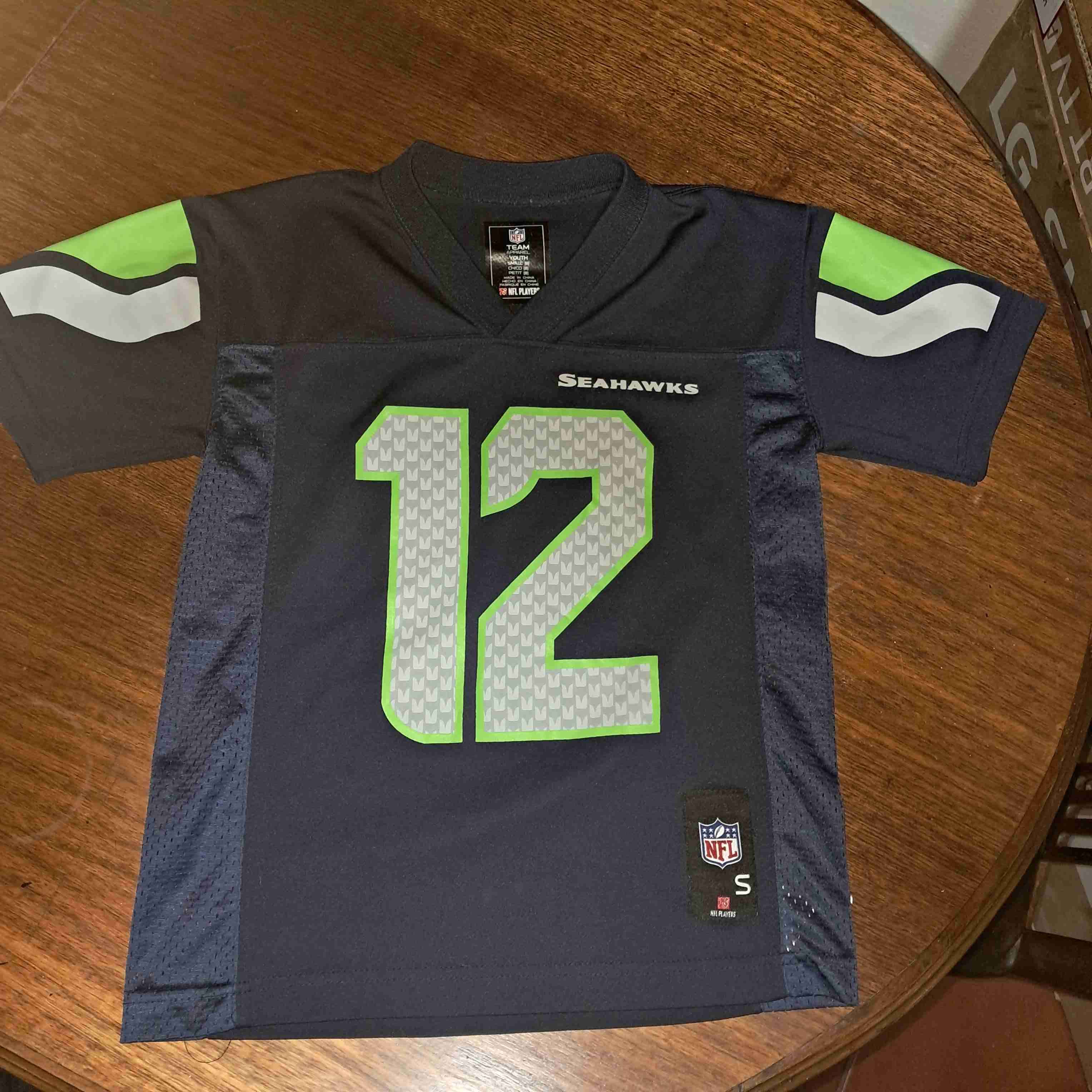 Camiseta Seahawks azul talla S - miniatura 1