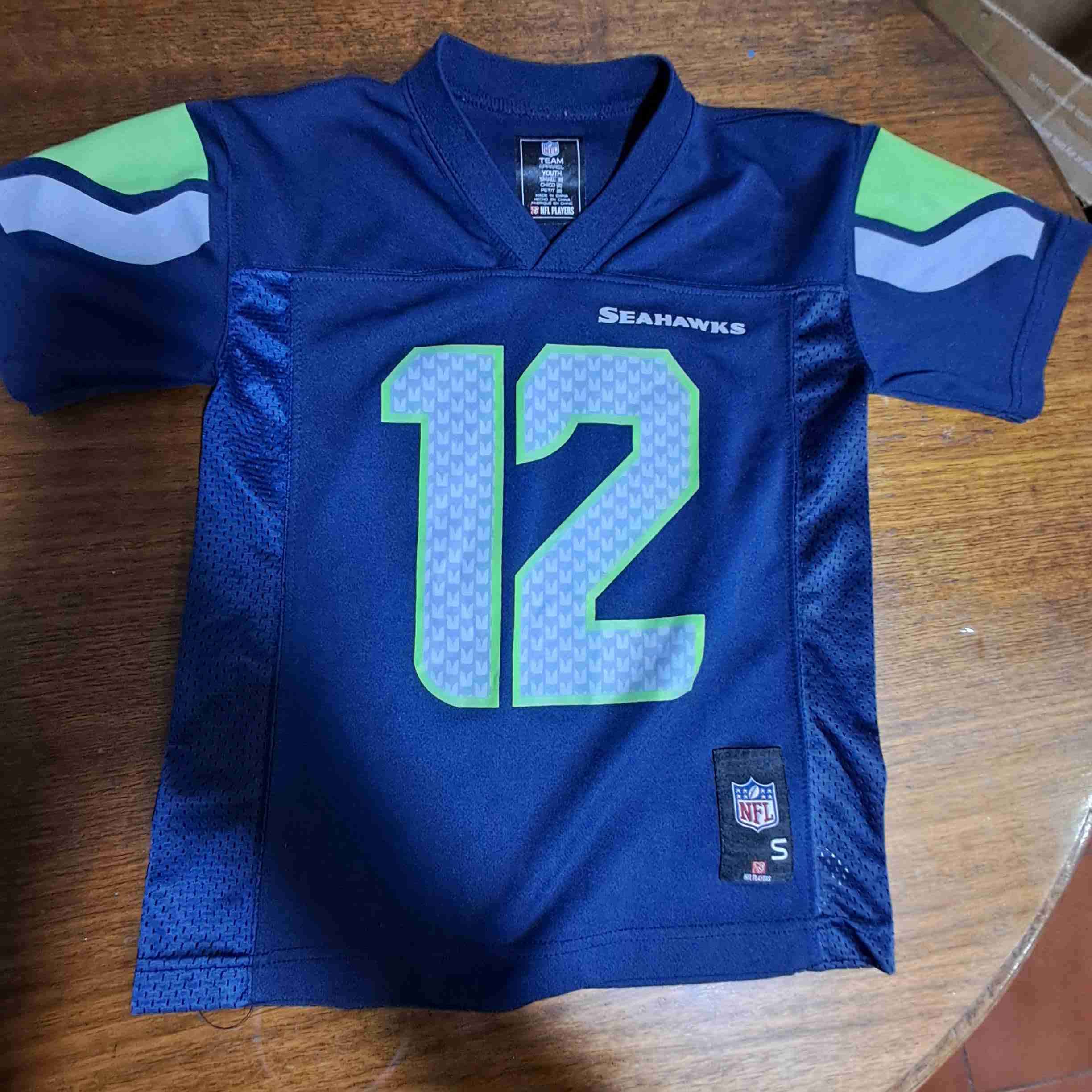 Camiseta Seahawks azul talla S - miniatura 2