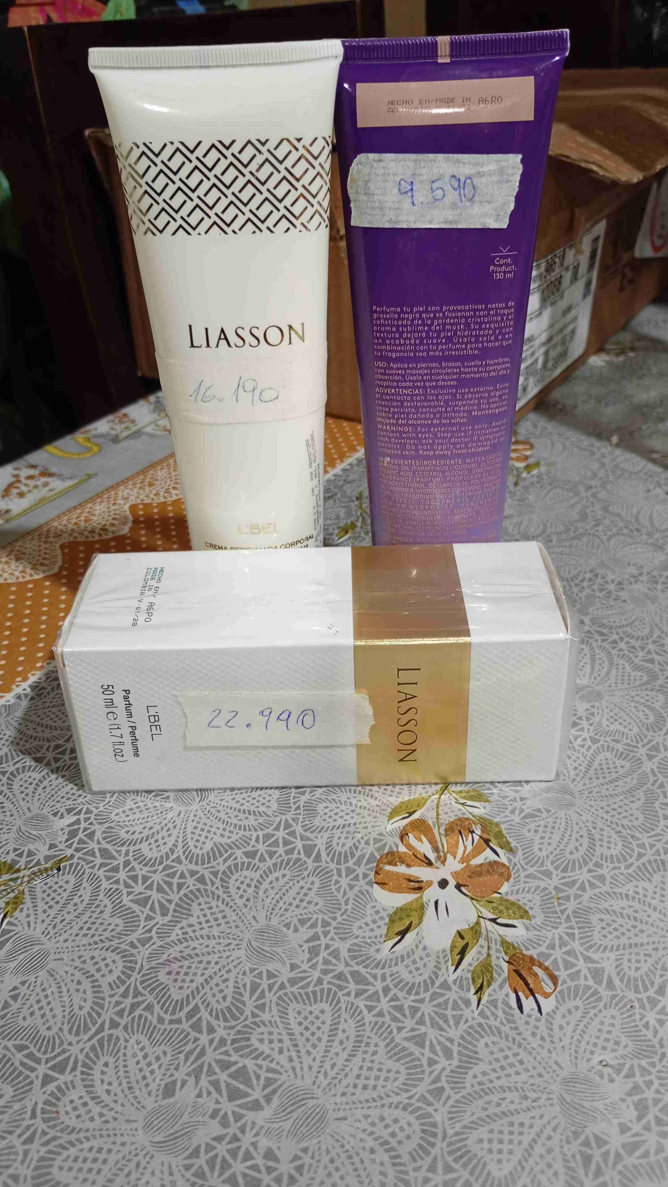 Set de productos de belleza Liasson - miniatura 3