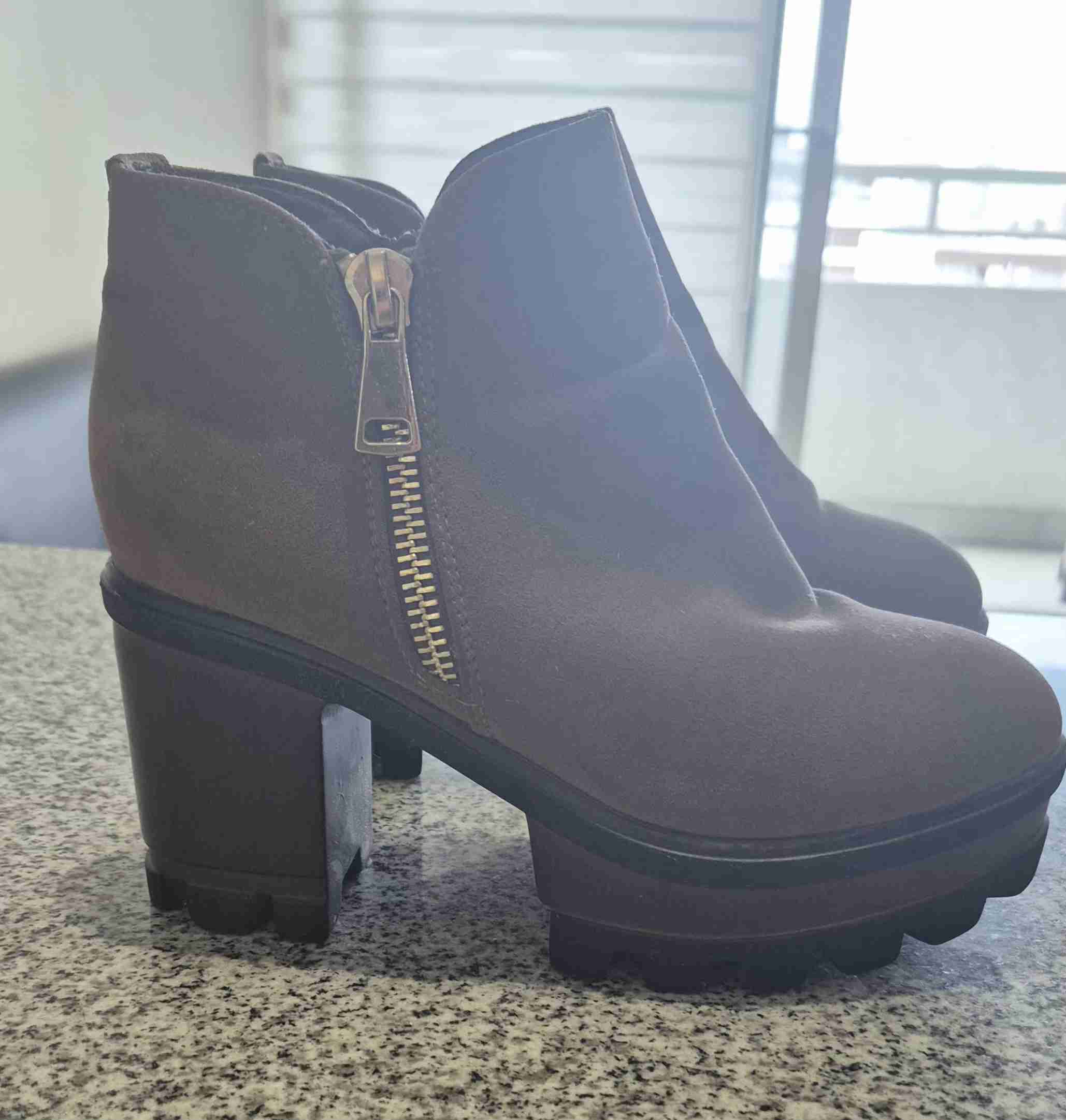 Botines de plataforma negros - miniatura 1