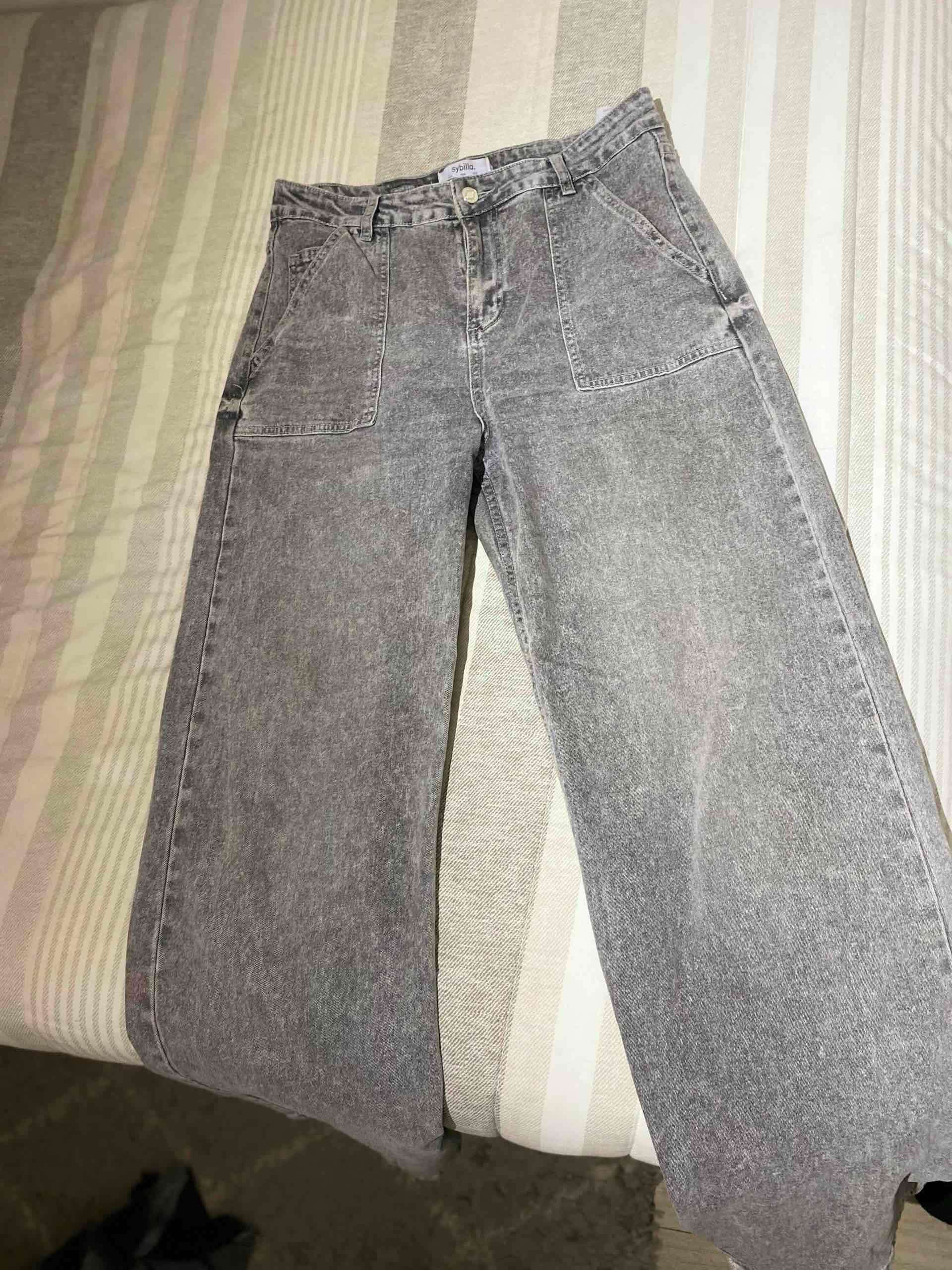 Jeans gris sybilla - miniatura 1