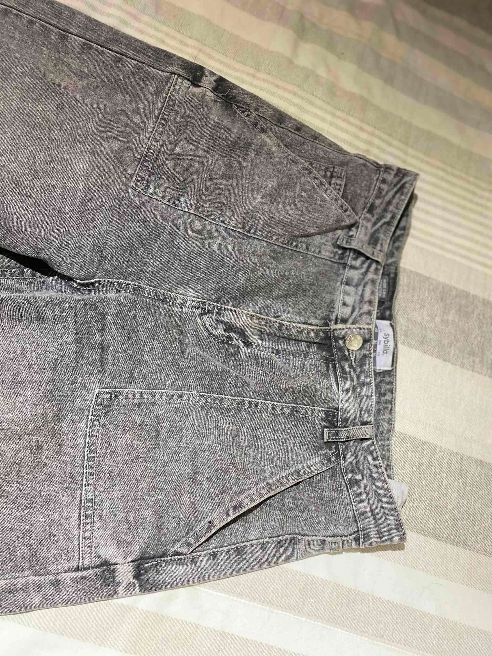 Jeans gris sybilla - miniatura 2