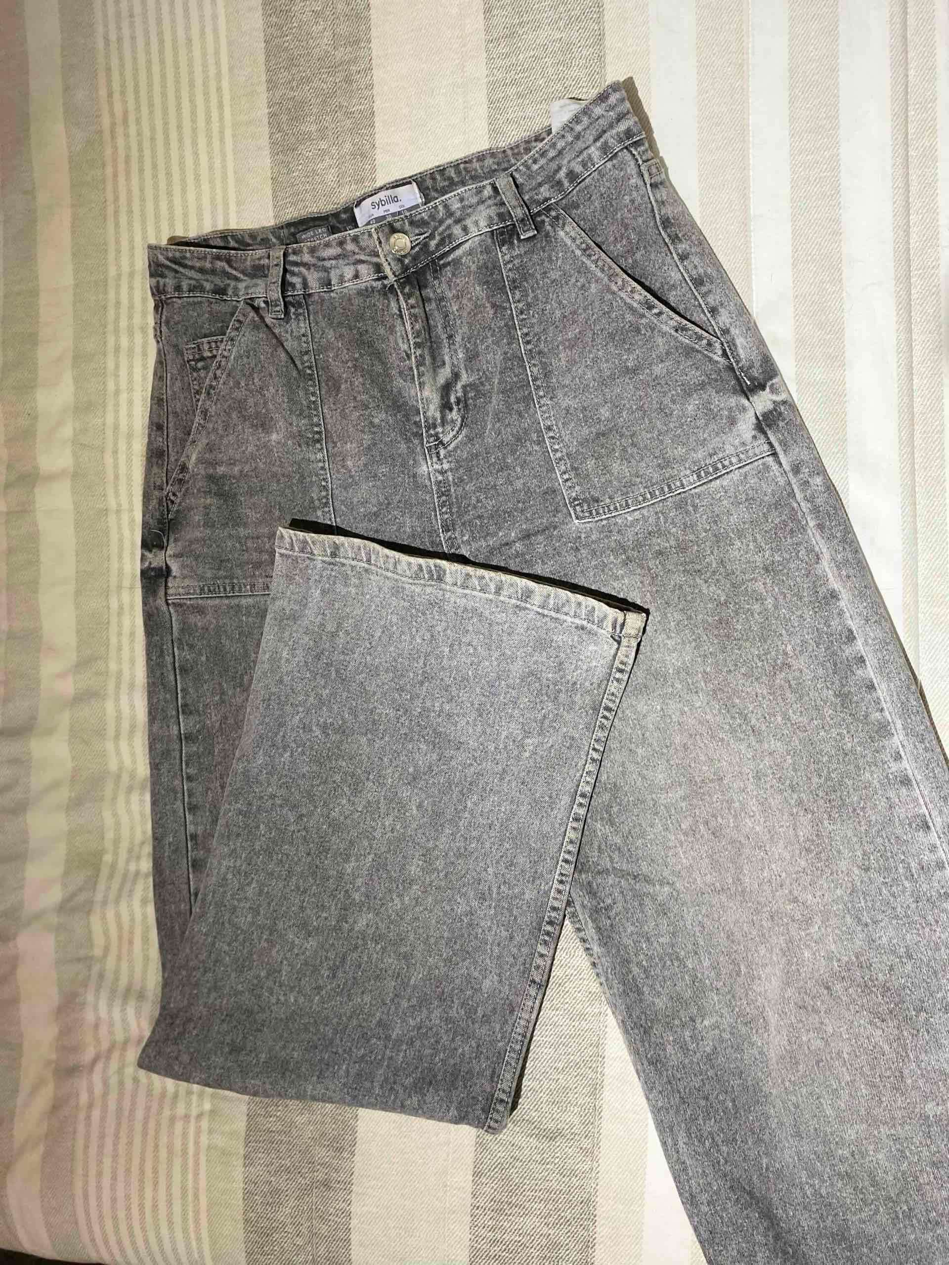 Jeans gris sybilla - miniatura 3