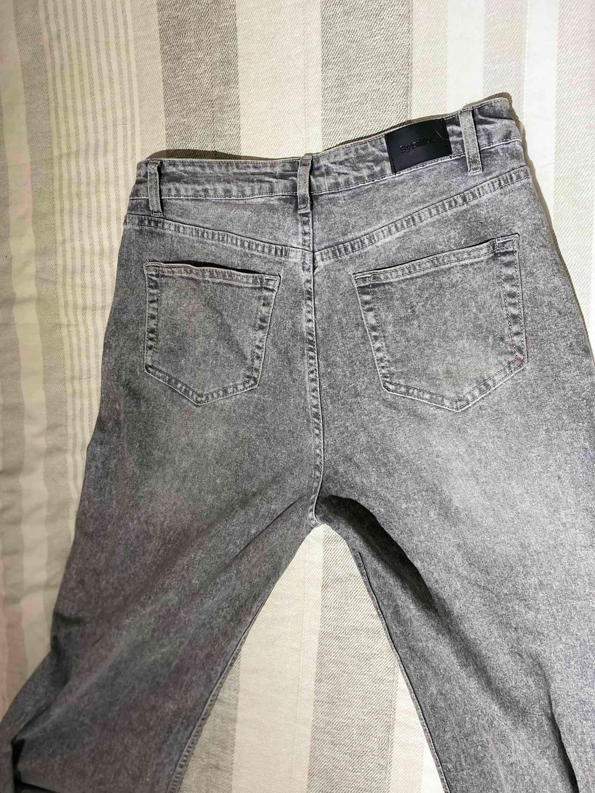 Jeans gris sybilla - miniatura 4