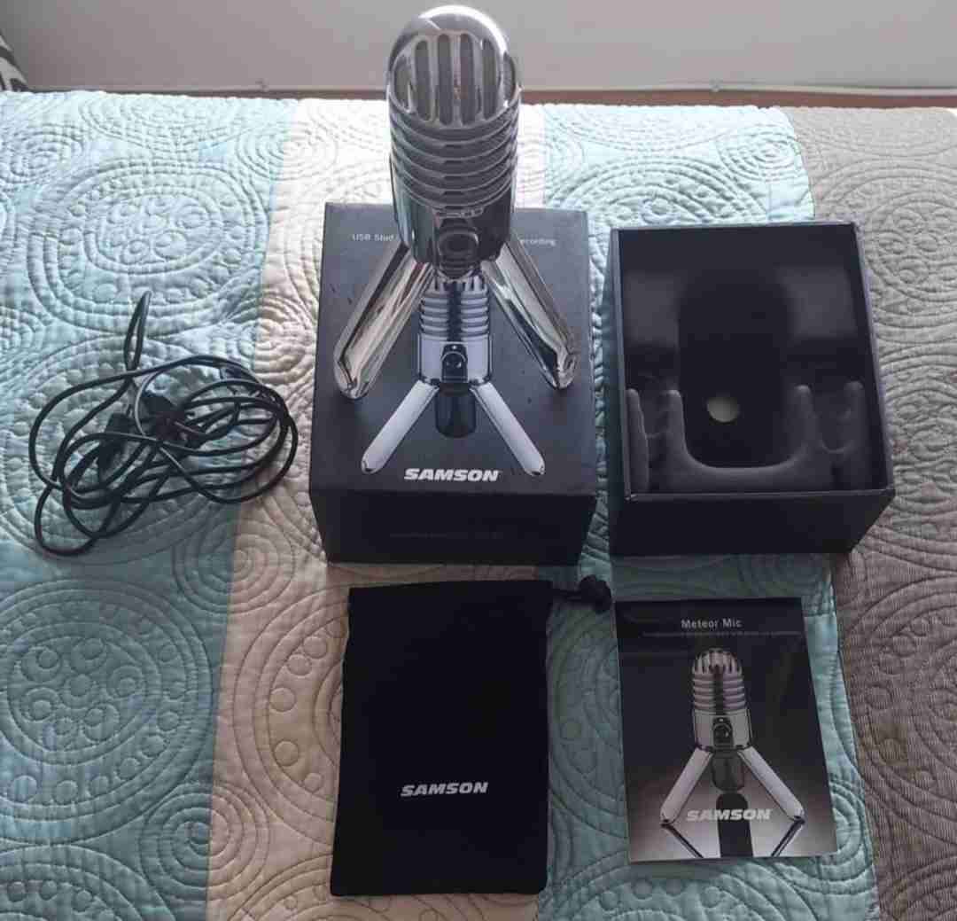 Micrófono USB Samson Meteor - miniatura 1