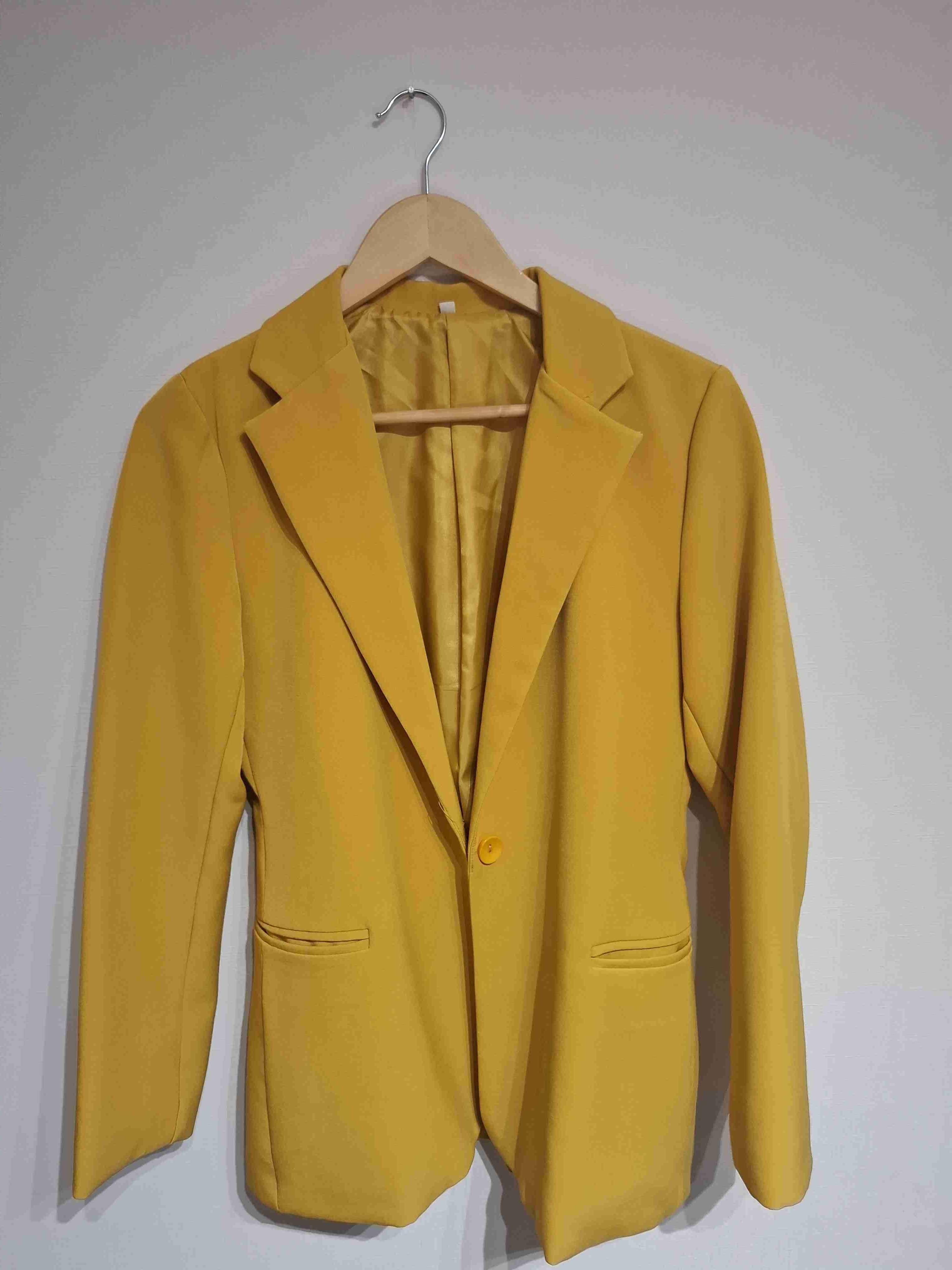 Blazer amarillo vibrante - miniatura 1