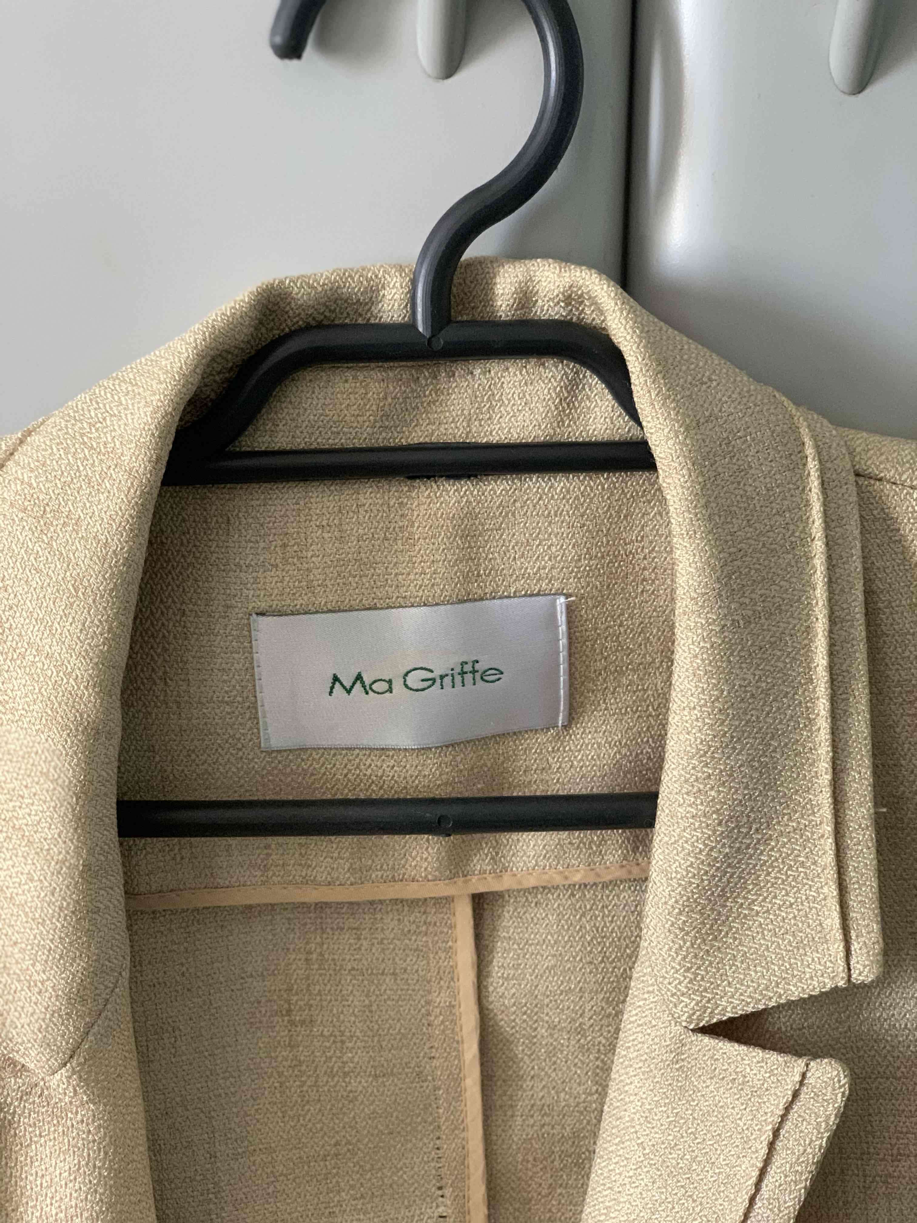 Blazer beige para mujer - miniatura 2