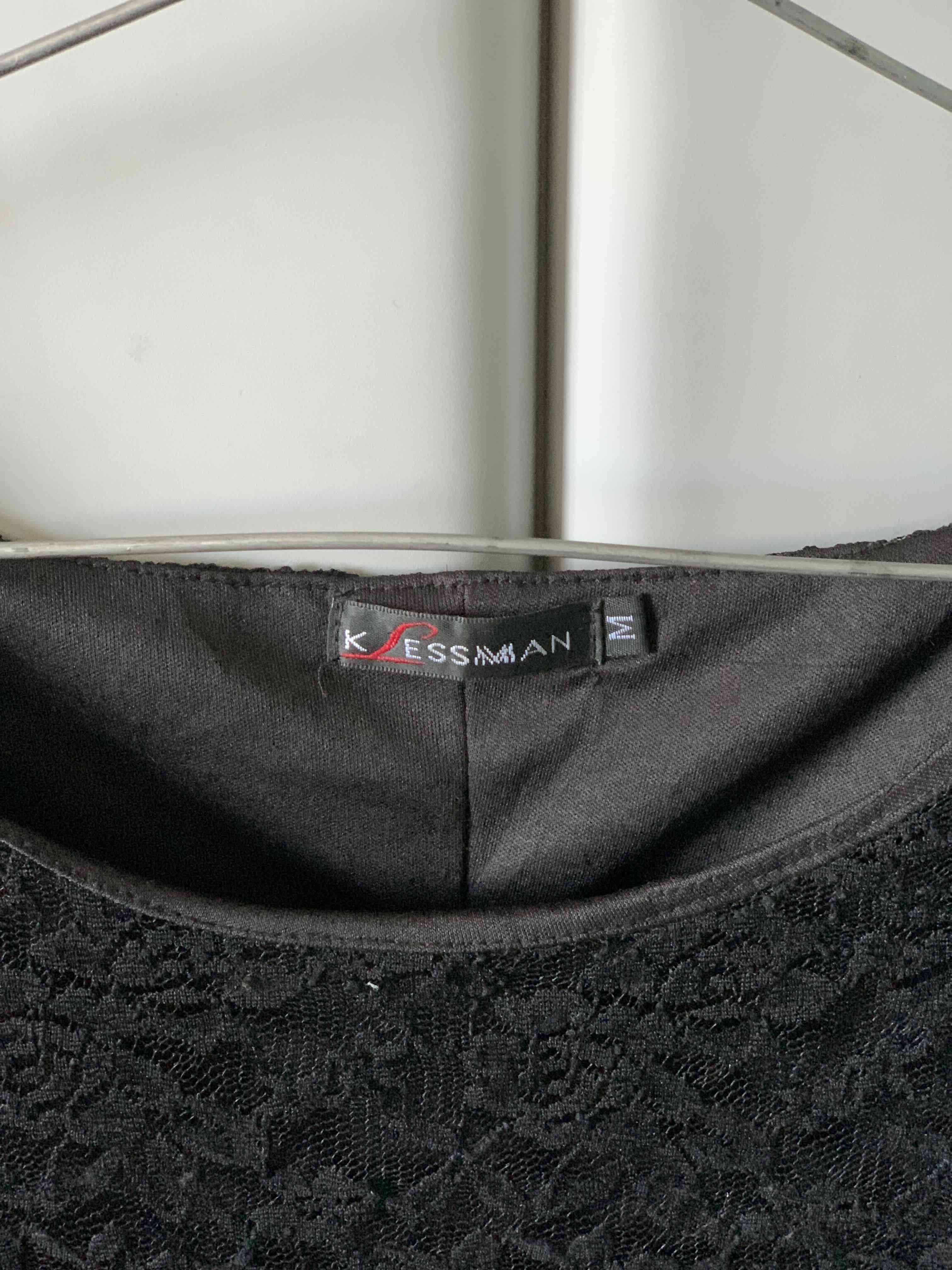 Blusa de encaje negro - miniatura 2