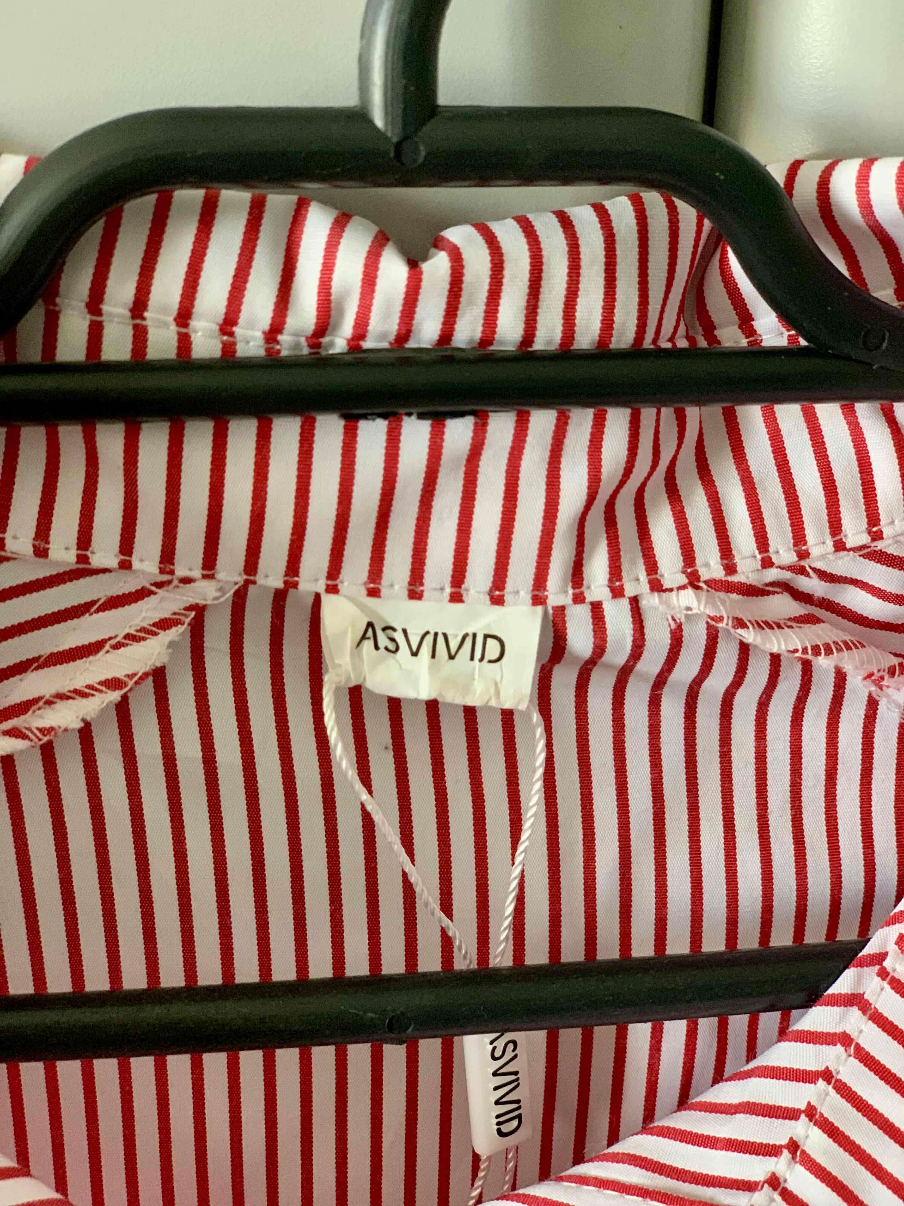 Camisa rayada rosa - miniatura 2