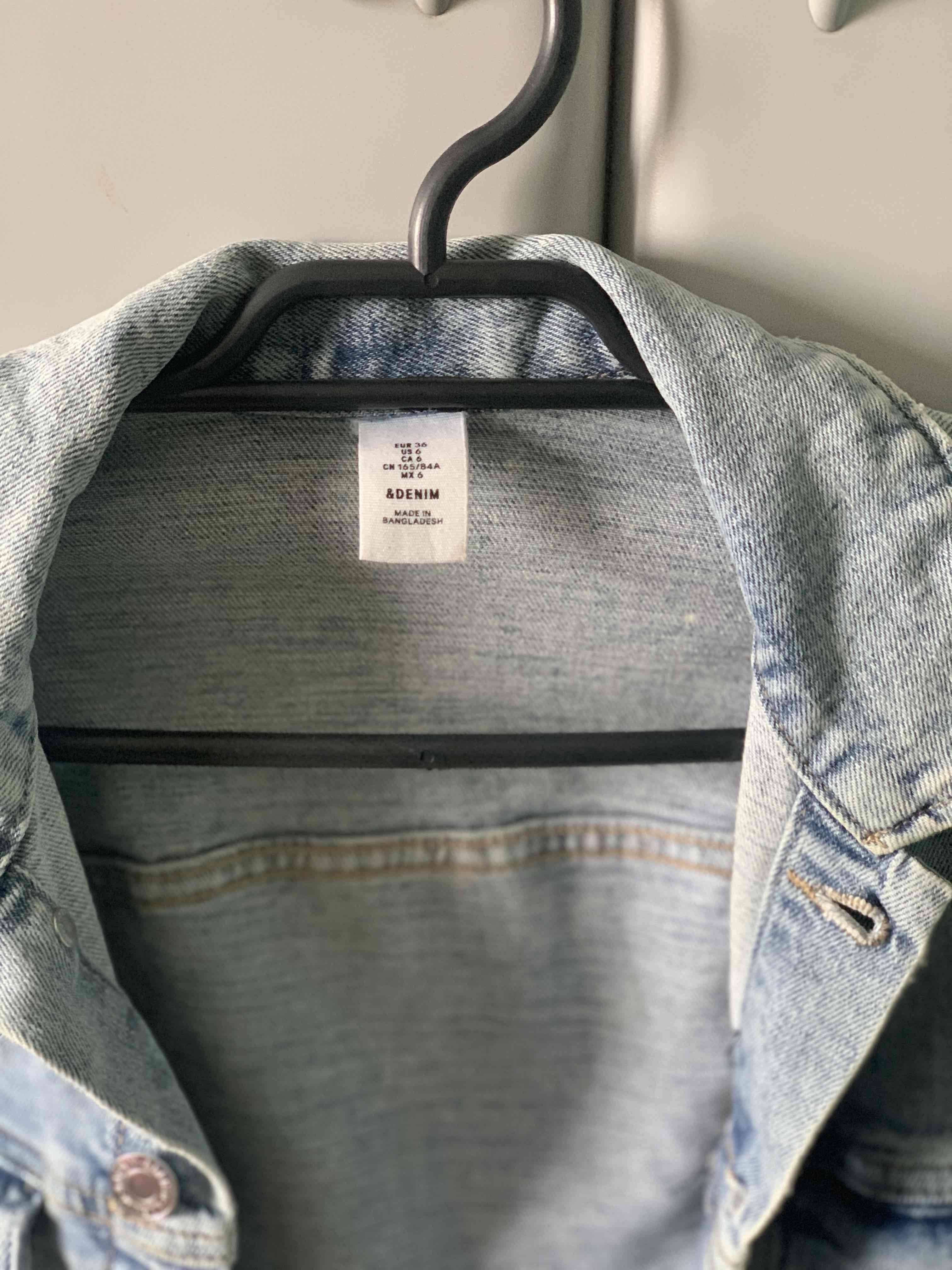 Chaqueta de mezclilla celeste - miniatura 2