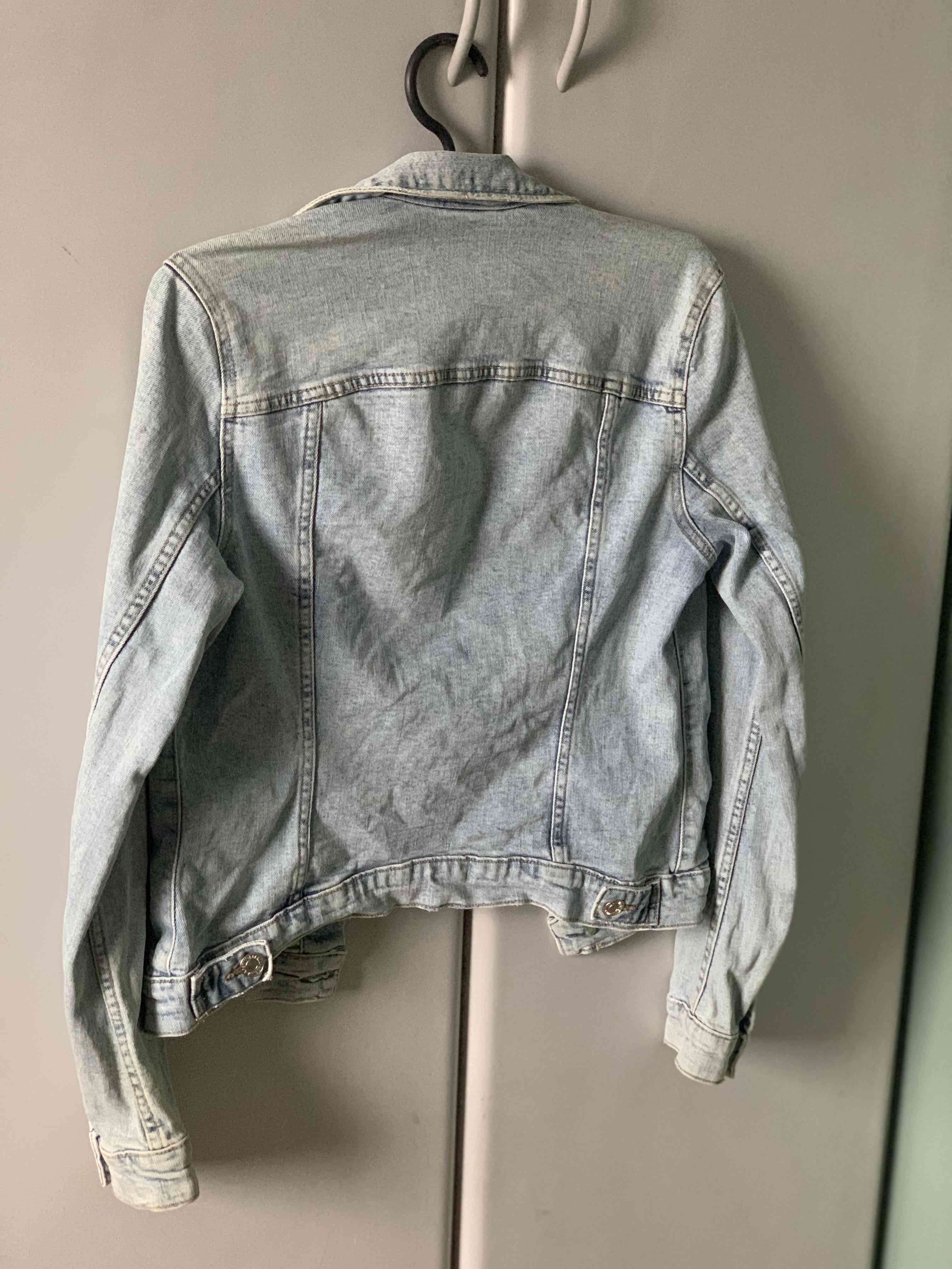 Chaqueta de mezclilla celeste - miniatura 3