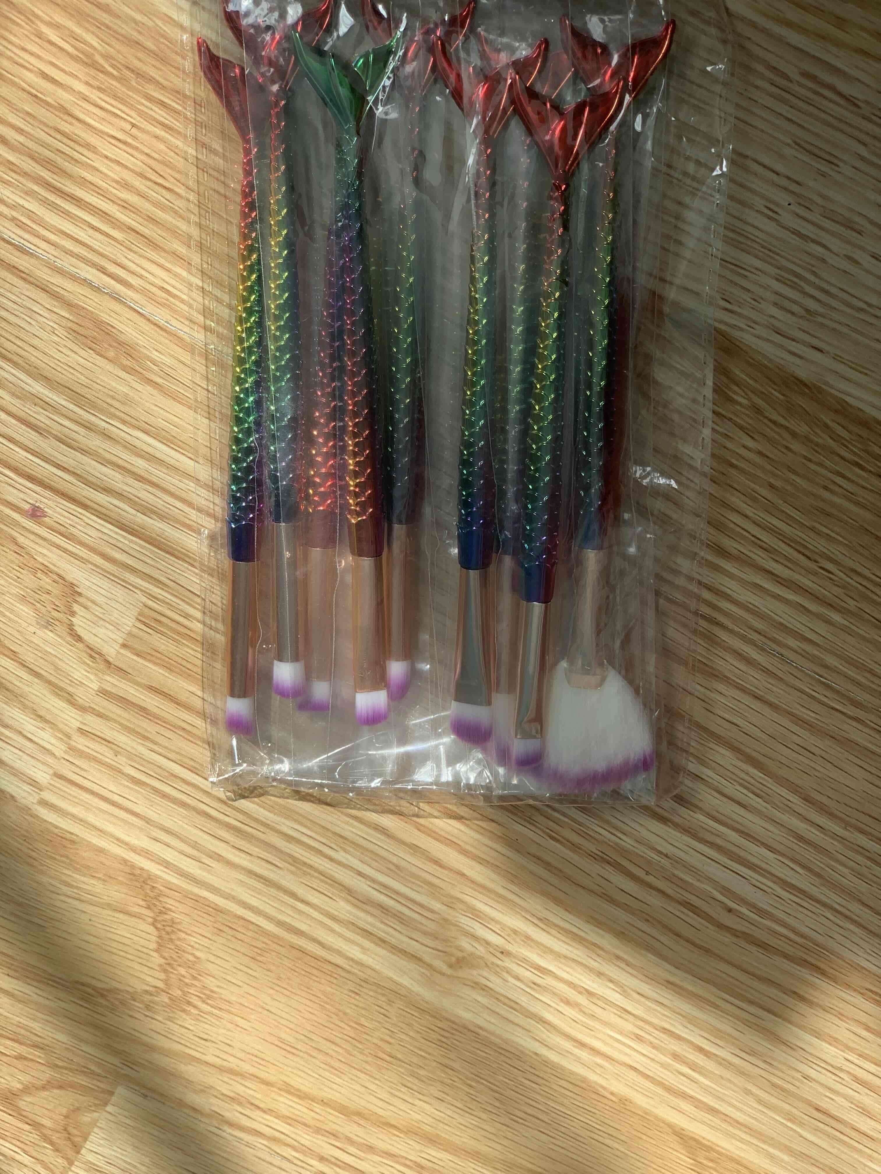 Set de brochas de maquillaje sirena - miniatura 2