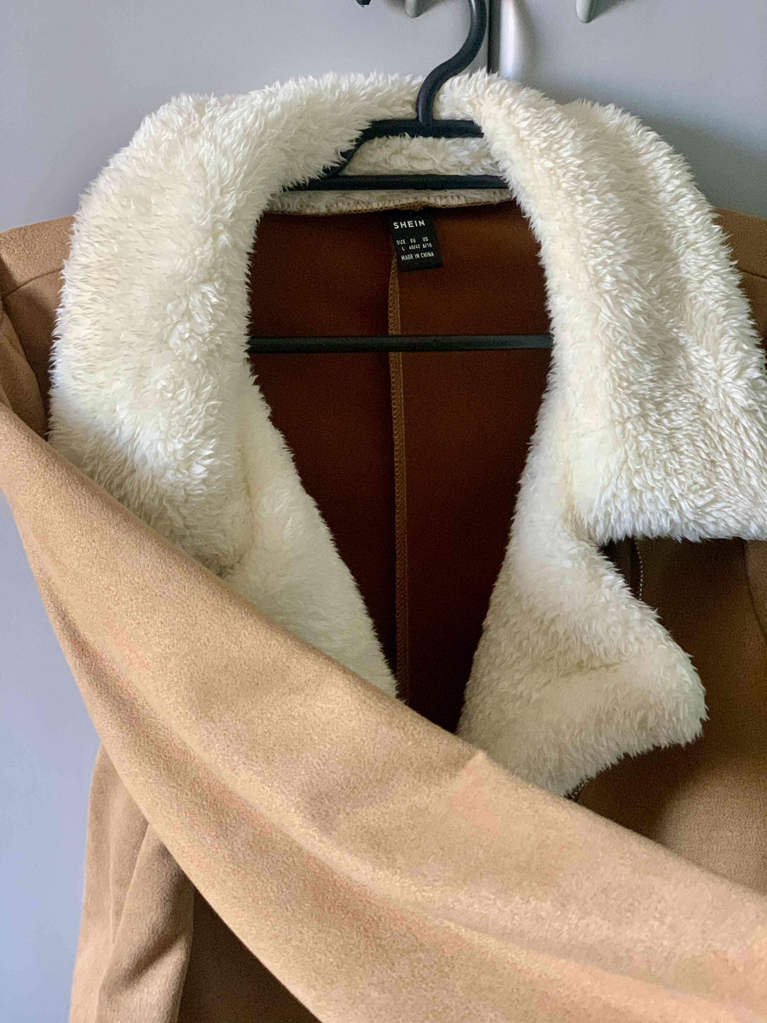 Chaqueta de sherpa marrón - miniatura 2