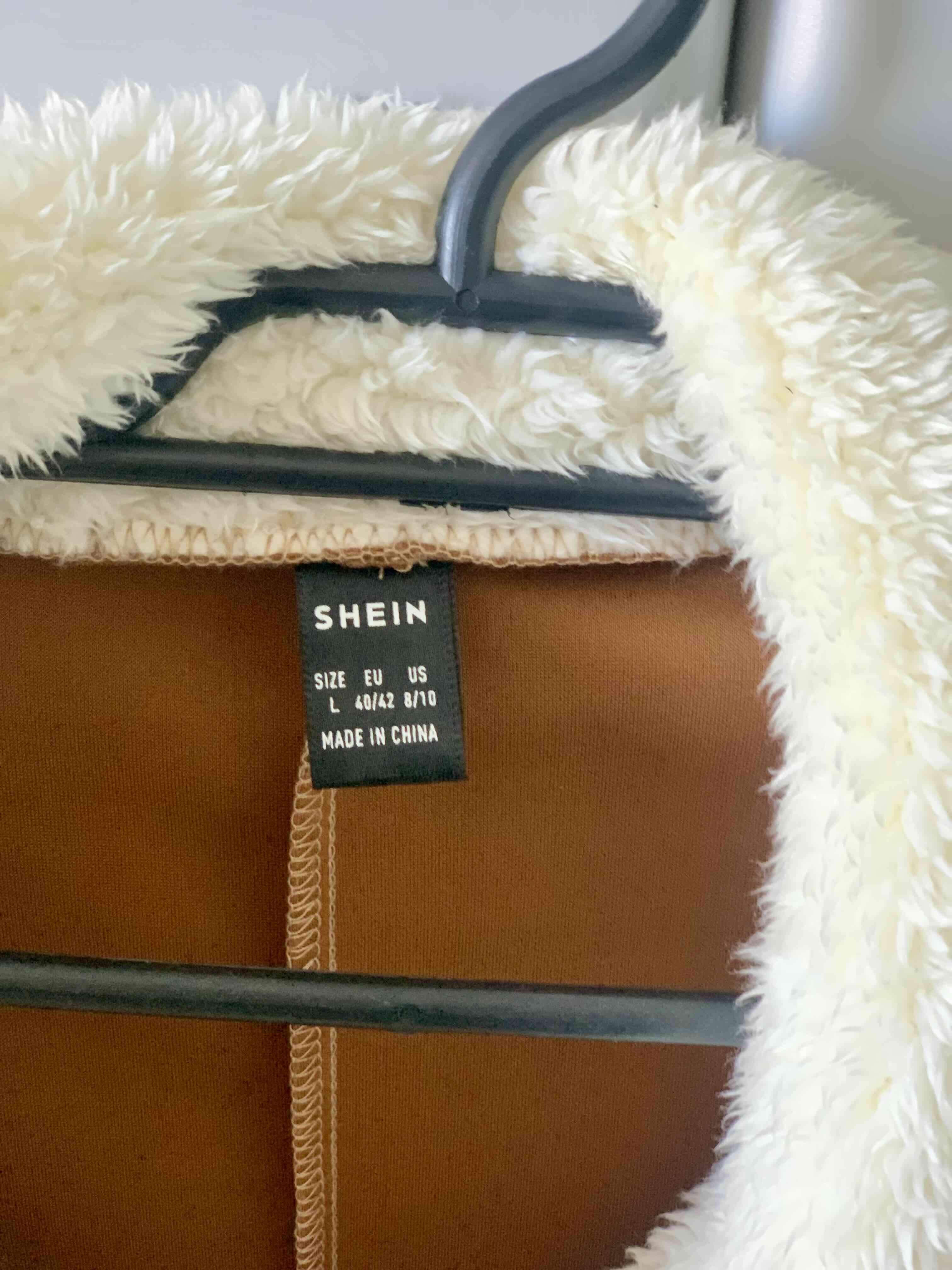 Chaqueta de sherpa marrón - miniatura 4