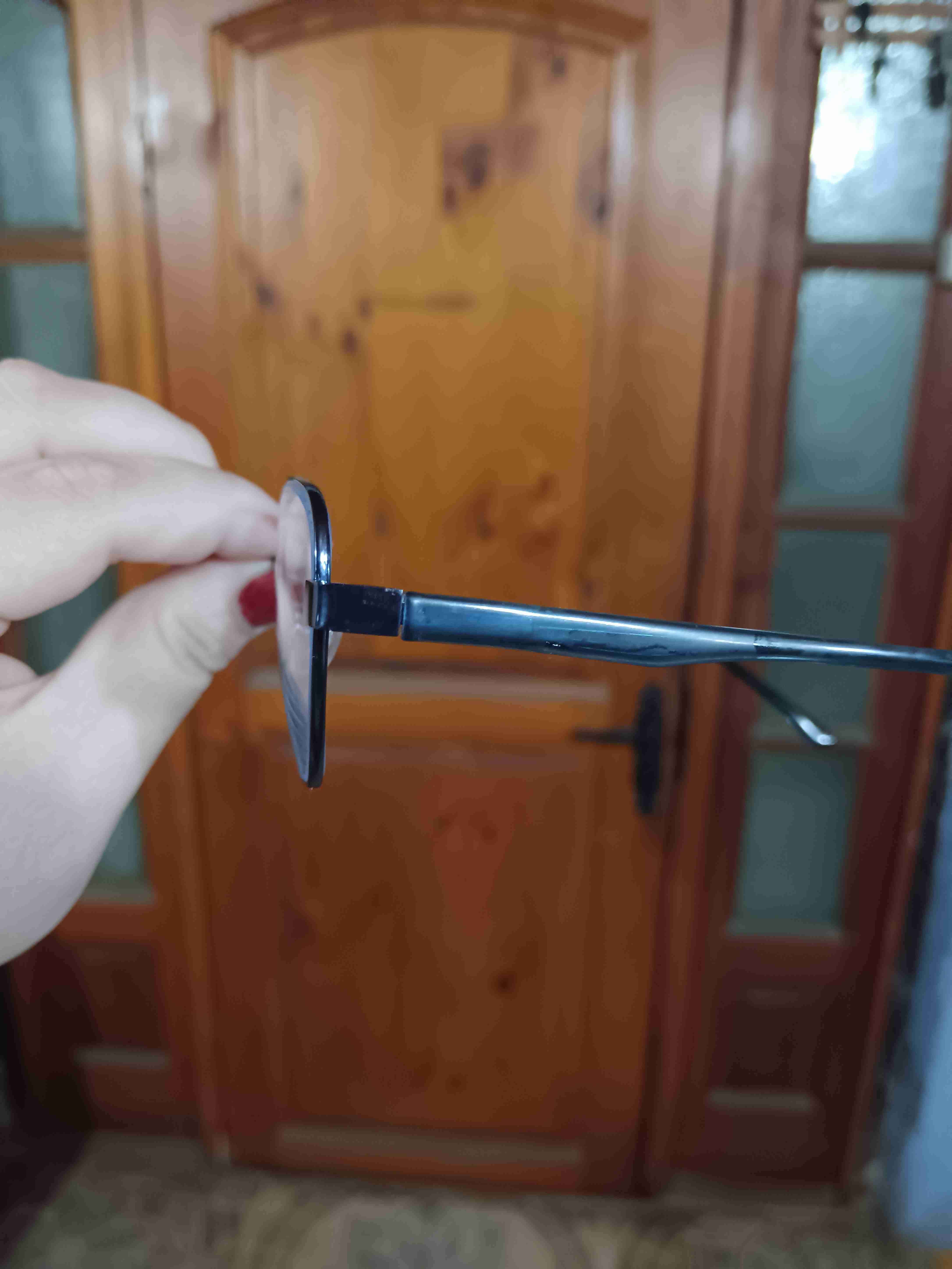 Marco/armazón de lentes azul metálico - miniatura 3