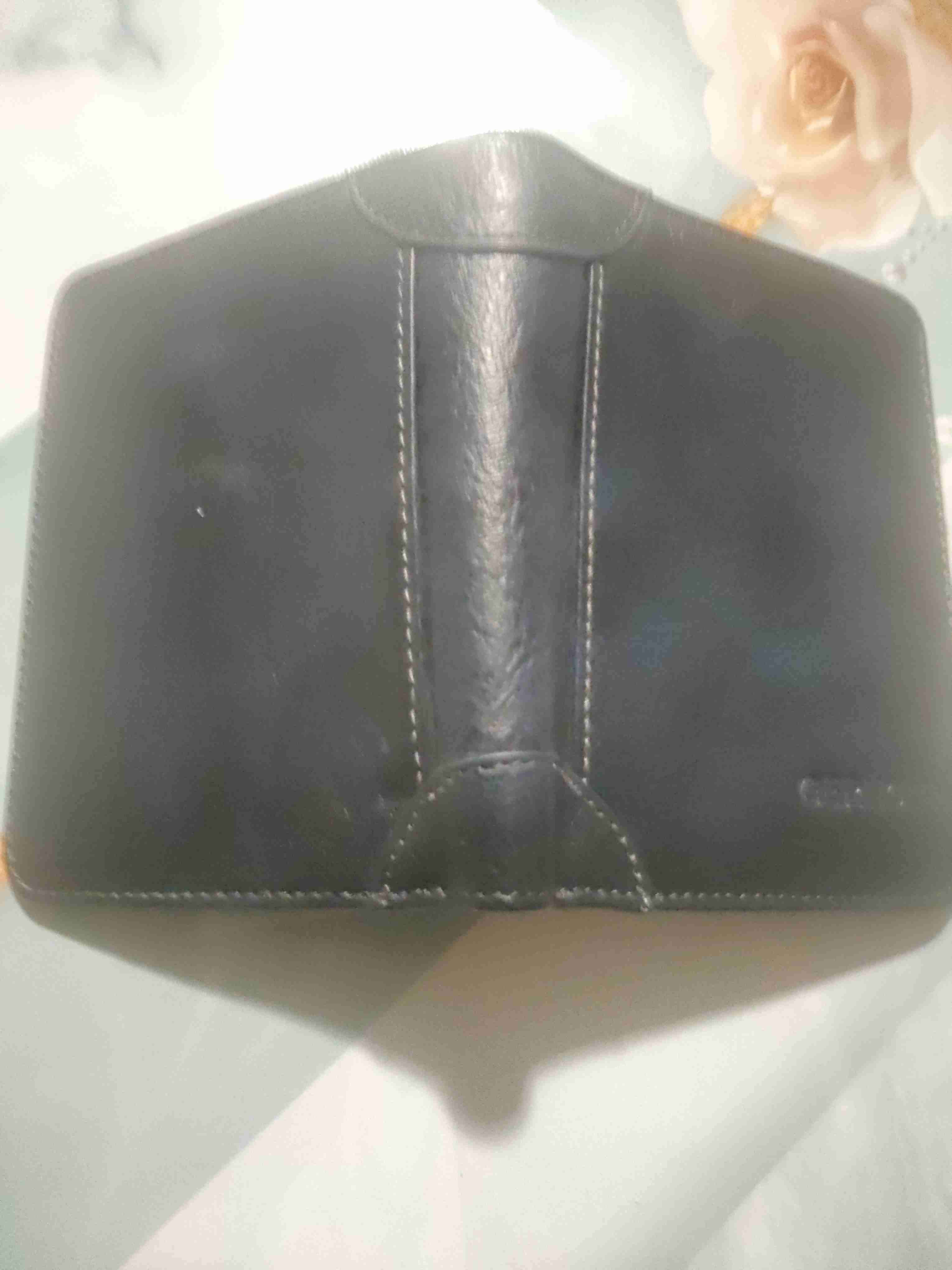 Billetera de cuero negra - miniatura 2