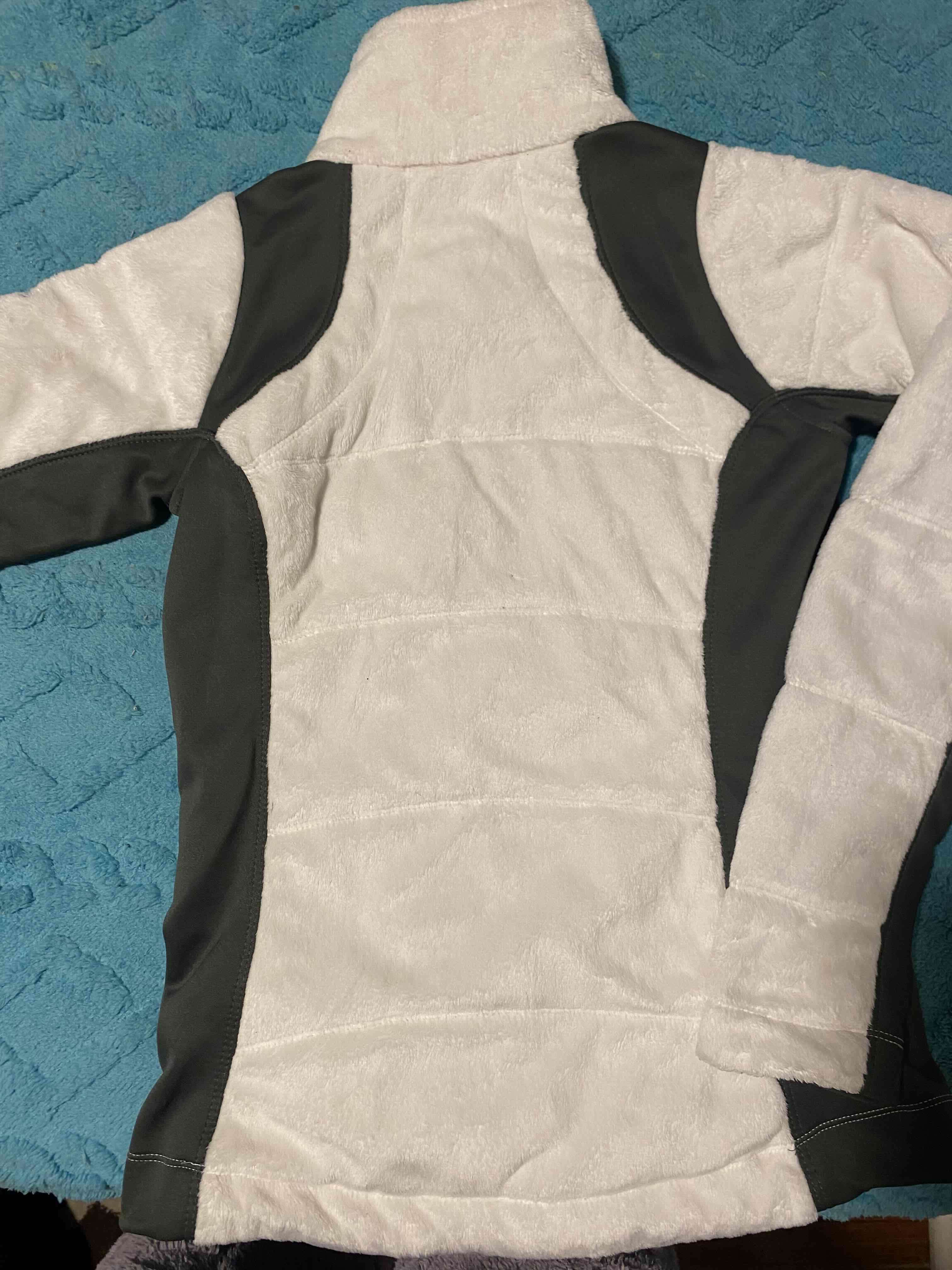 Chaqueta Columbia blanca y gris - miniatura 2