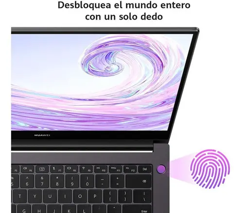 Notebook Huawei MateBook D14 Gris - miniatura 4