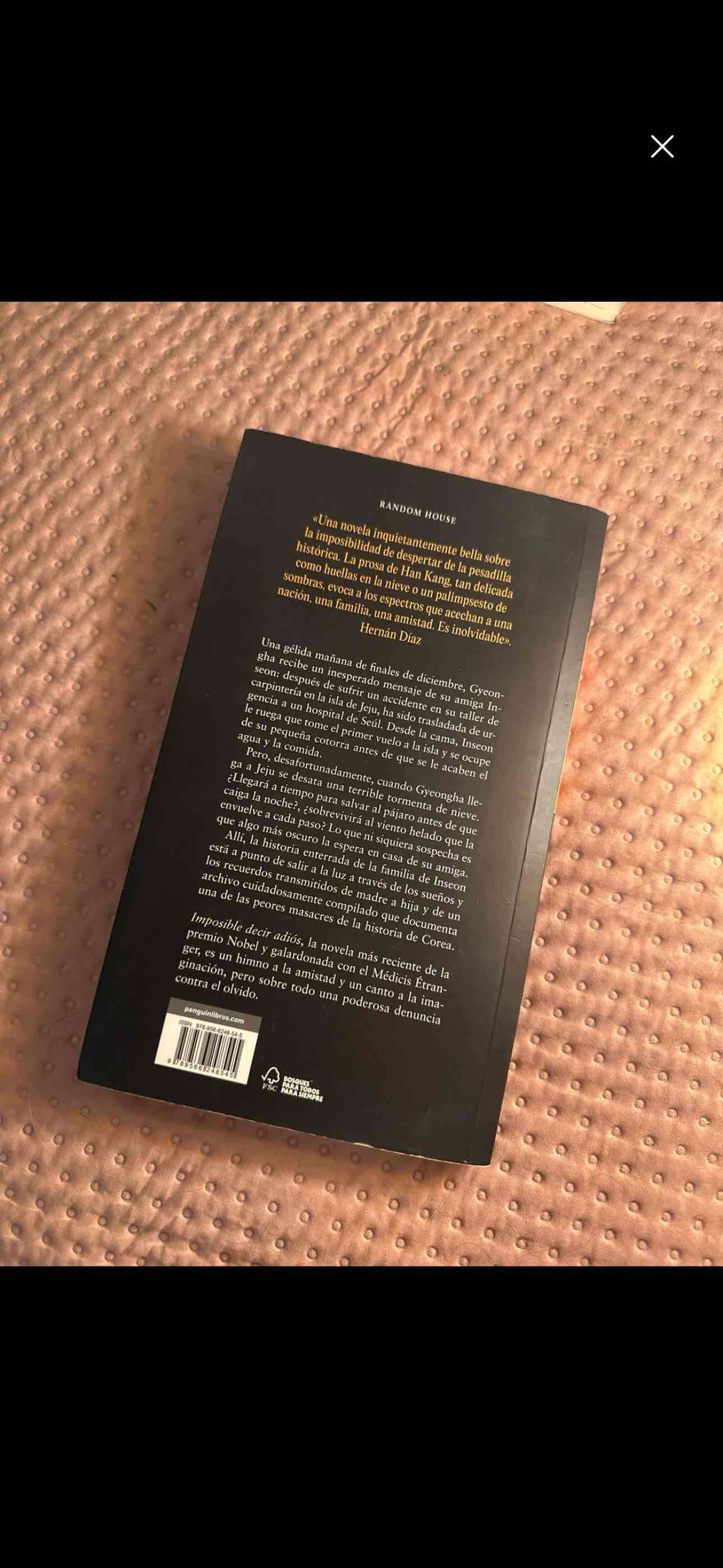 Libro "Imposible decir adiós" de Han Kang - miniatura 2