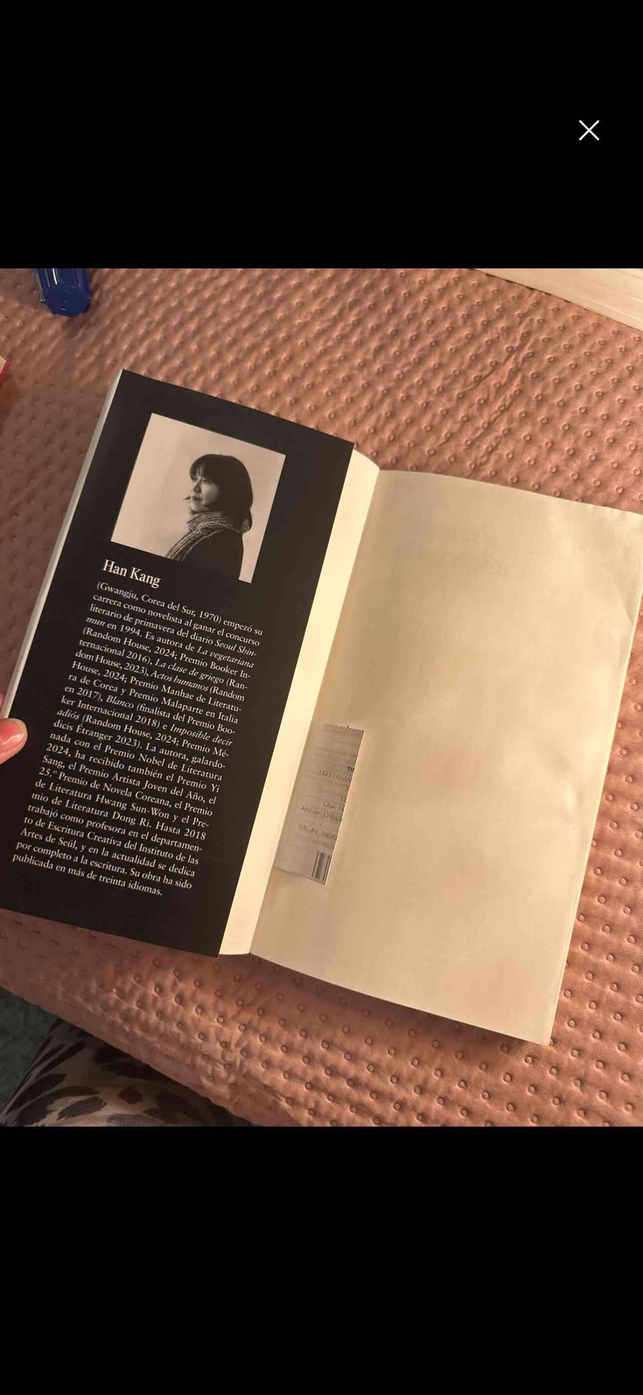 Libro "Imposible decir adiós" de Han Kang - miniatura 3