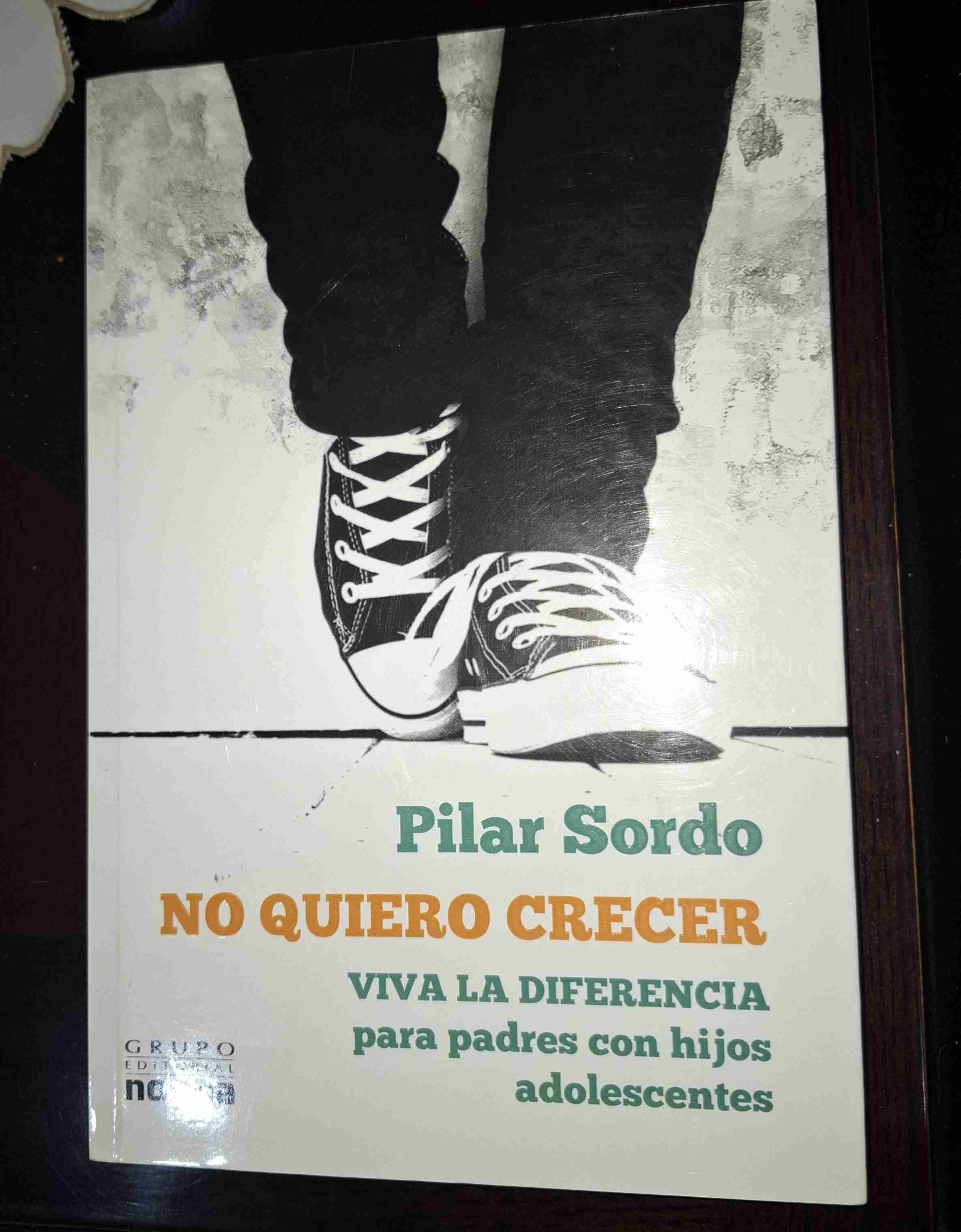 Libro 'No Quiero Crecer' Pilar Sordo