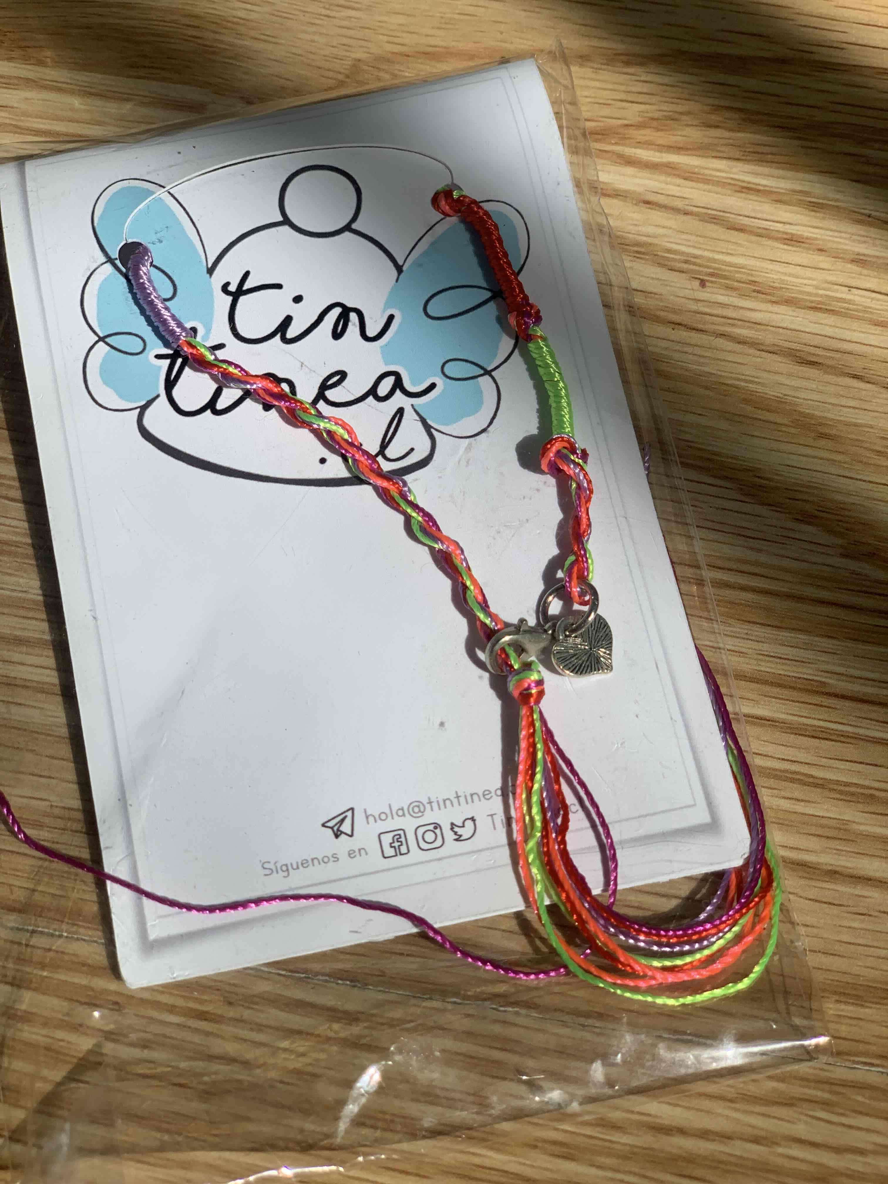 Pulsera de hilo multicolor - miniatura 1