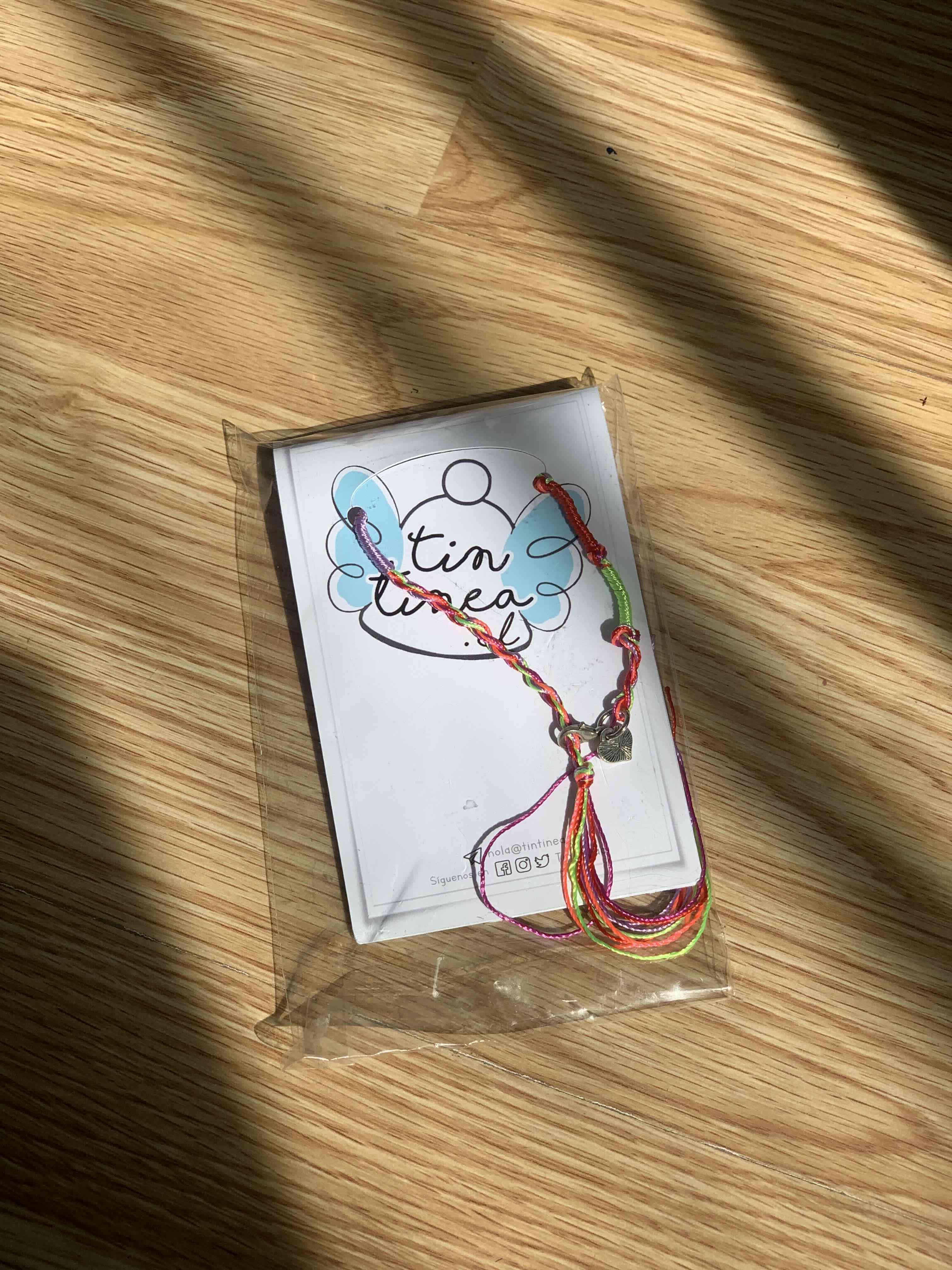 Pulsera de hilo multicolor - miniatura 3