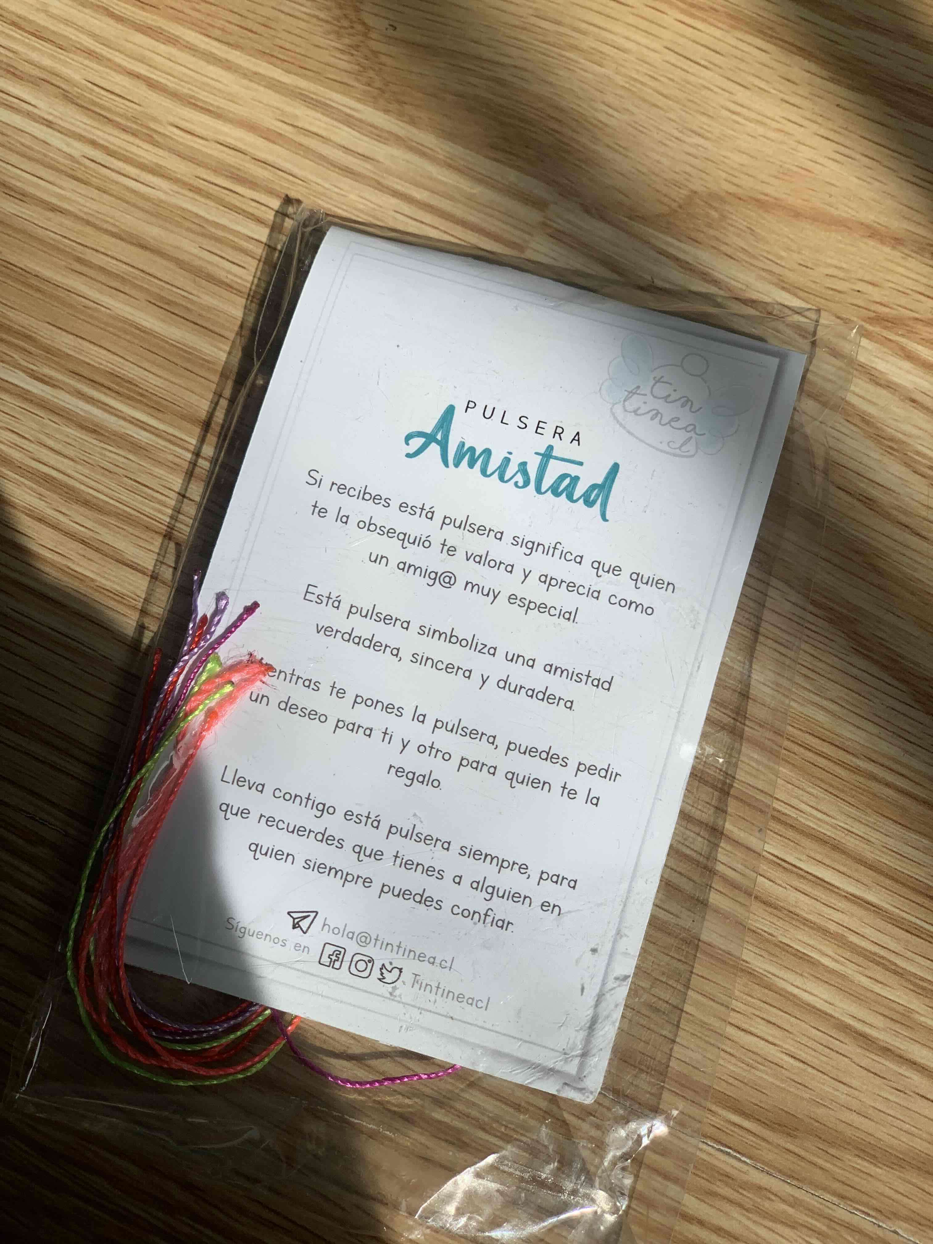 Pulsera de hilo multicolor - miniatura 4